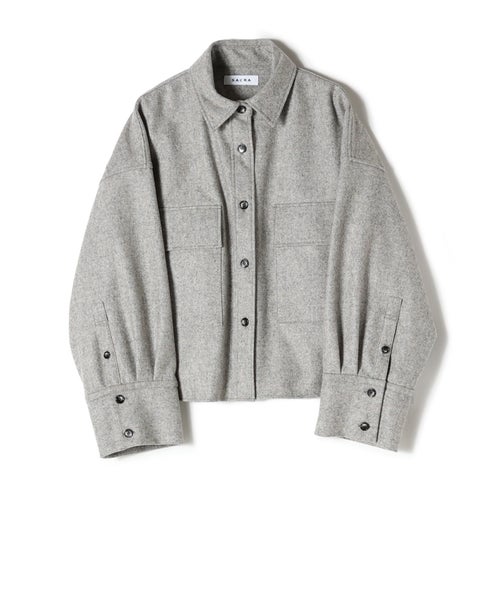 【SACRA(サクラ)】 H.COUNT FLANNEL SHIRT JACKET
