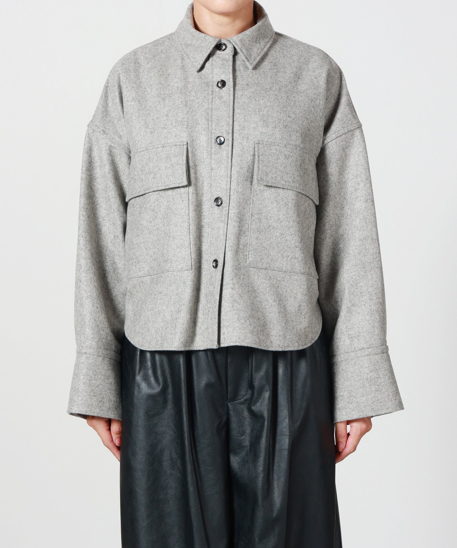 SACRA(サクラ)】 H.COUNT FLANNEL SHIRT JACKET｜PARIGOT ONLINE