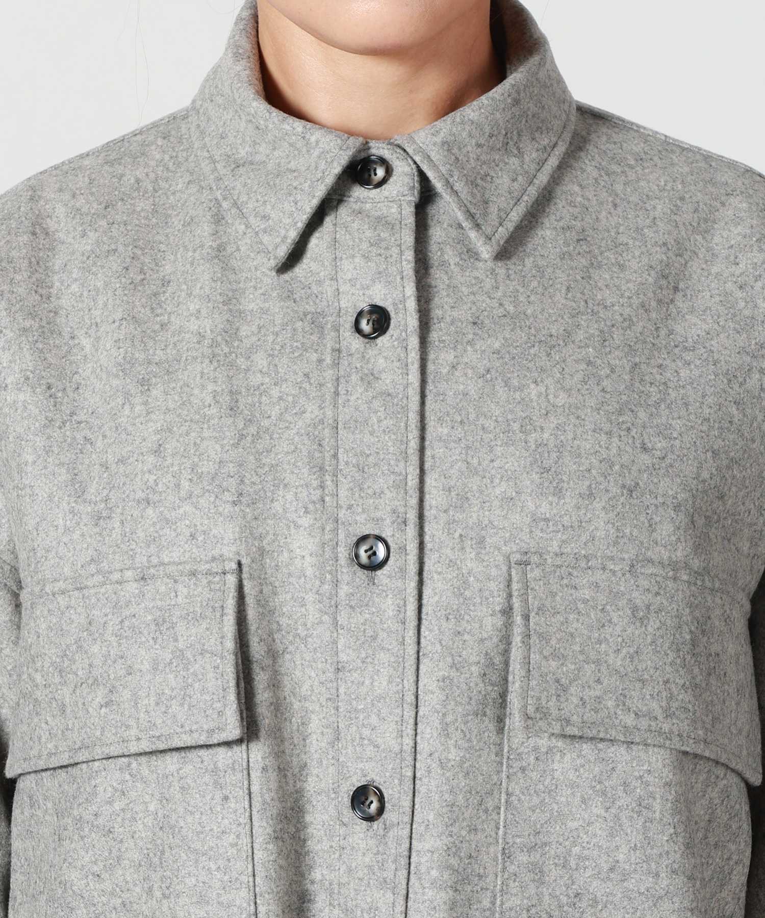 SACRA(サクラ)】 H.COUNT FLANNEL SHIRT JACKET｜PARIGOT ONLINE
