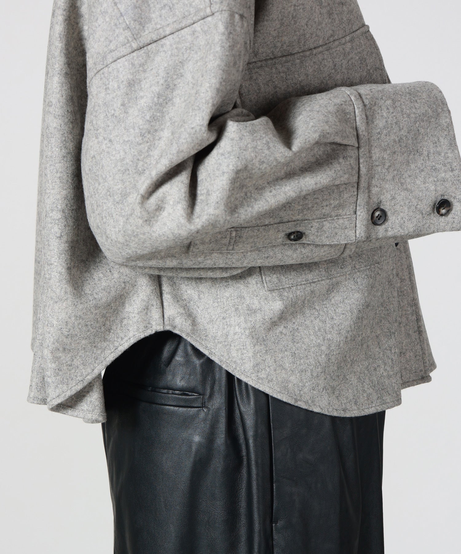 SACRA(サクラ)】 H.COUNT FLANNEL SHIRT JACKET｜PARIGOT ONLINE