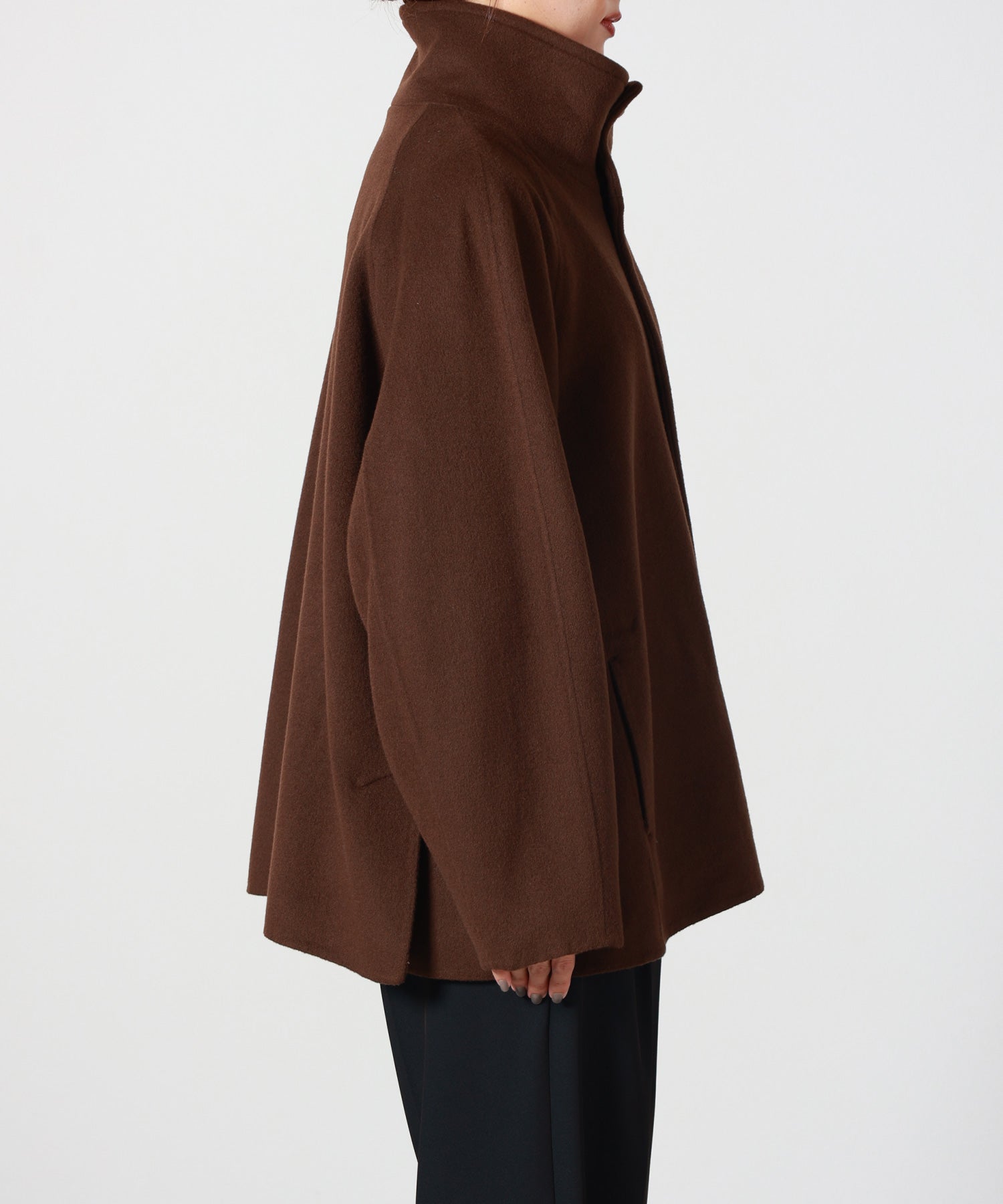 08sircus(08サーカス)】 Wool double face rever short coat｜PARIGOT