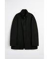 COARSE BLACK GABARDINE