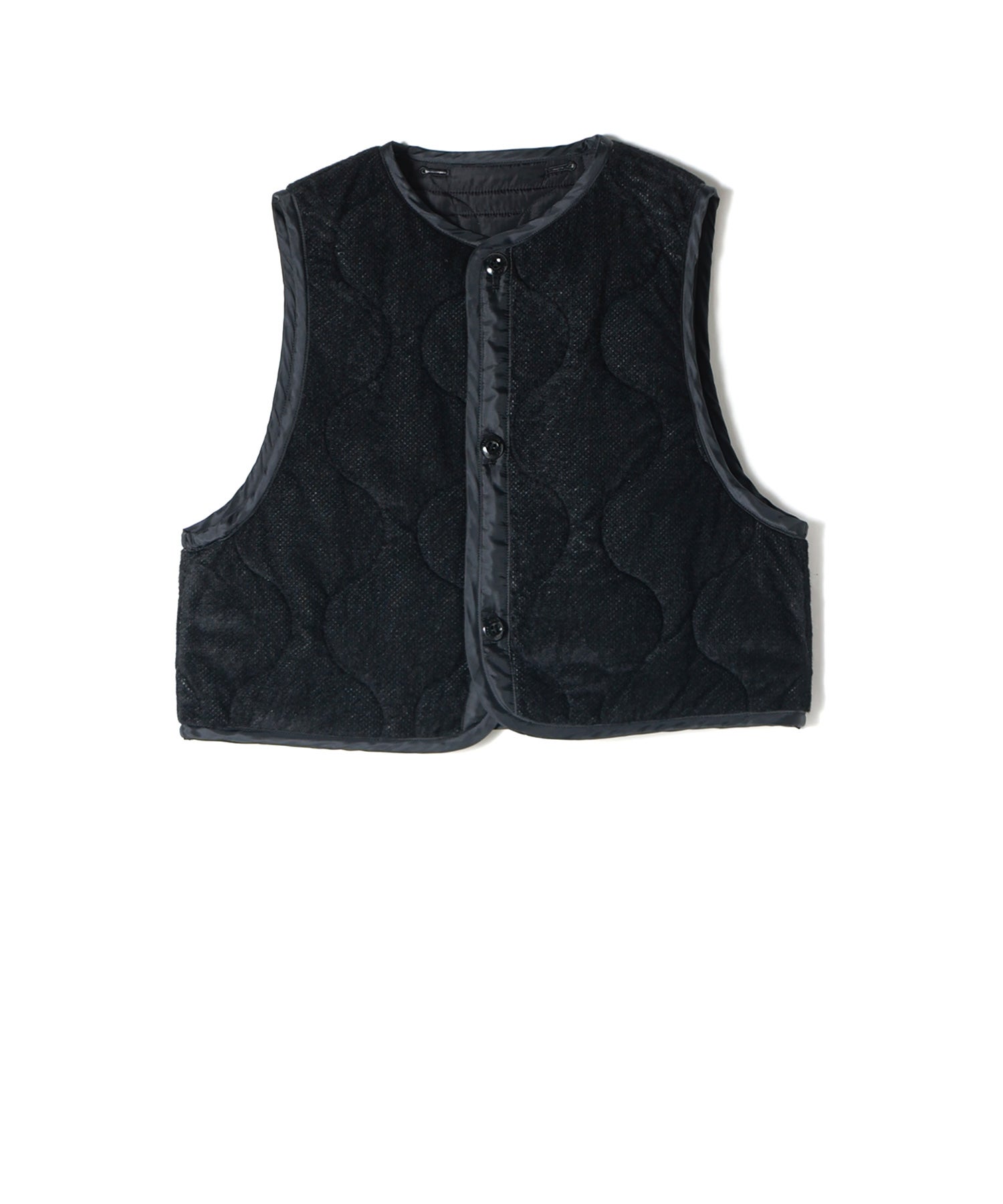 HYKE(ハイク)】 FLEECE QUILTED CROPPED VEST｜PARIGOT ONLINE（パリゴ