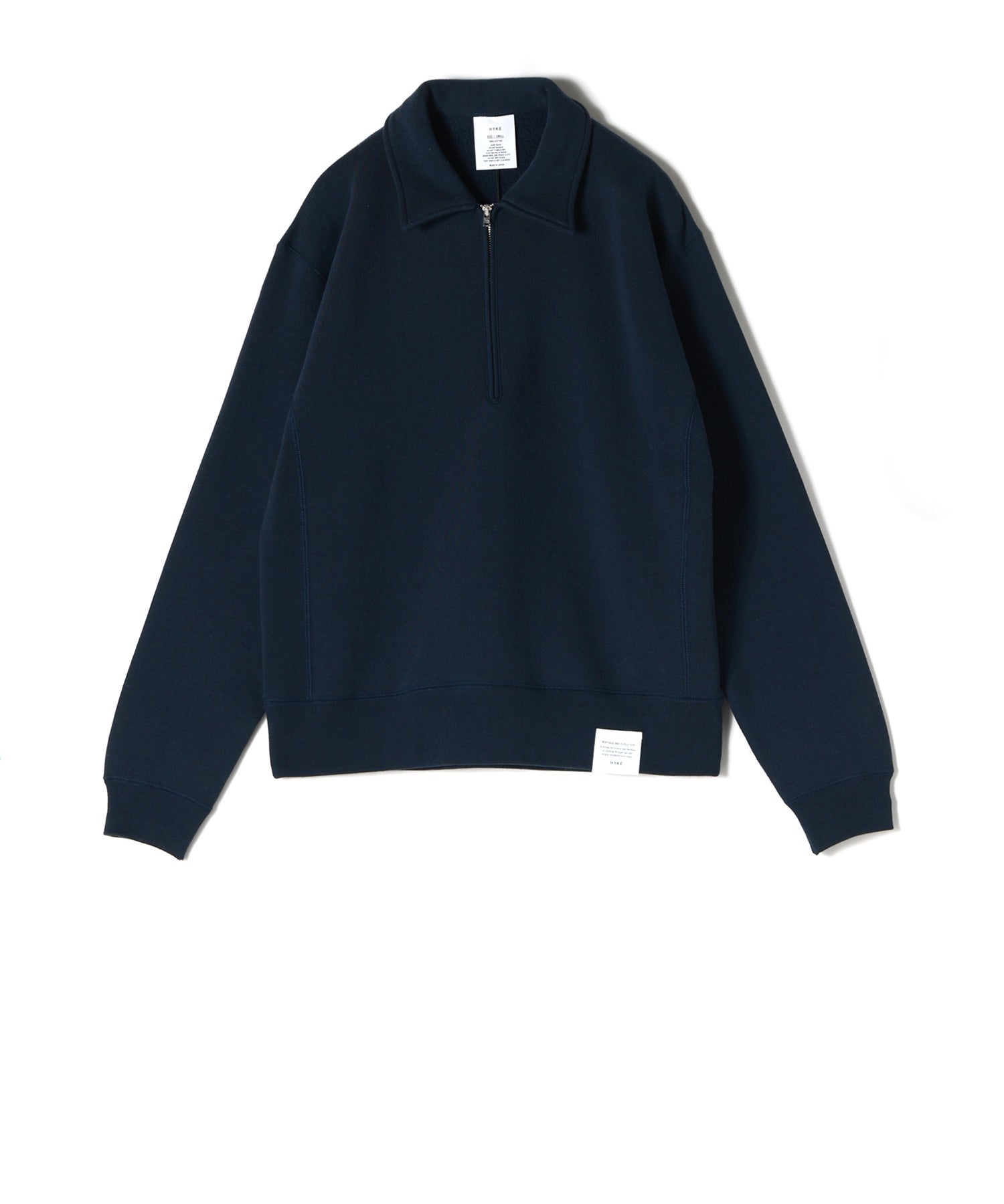 HYKE(ハイク)】 ≪GENDERLESS≫COLLARED SWEAT SHIRT｜PARIGOT ONLINE