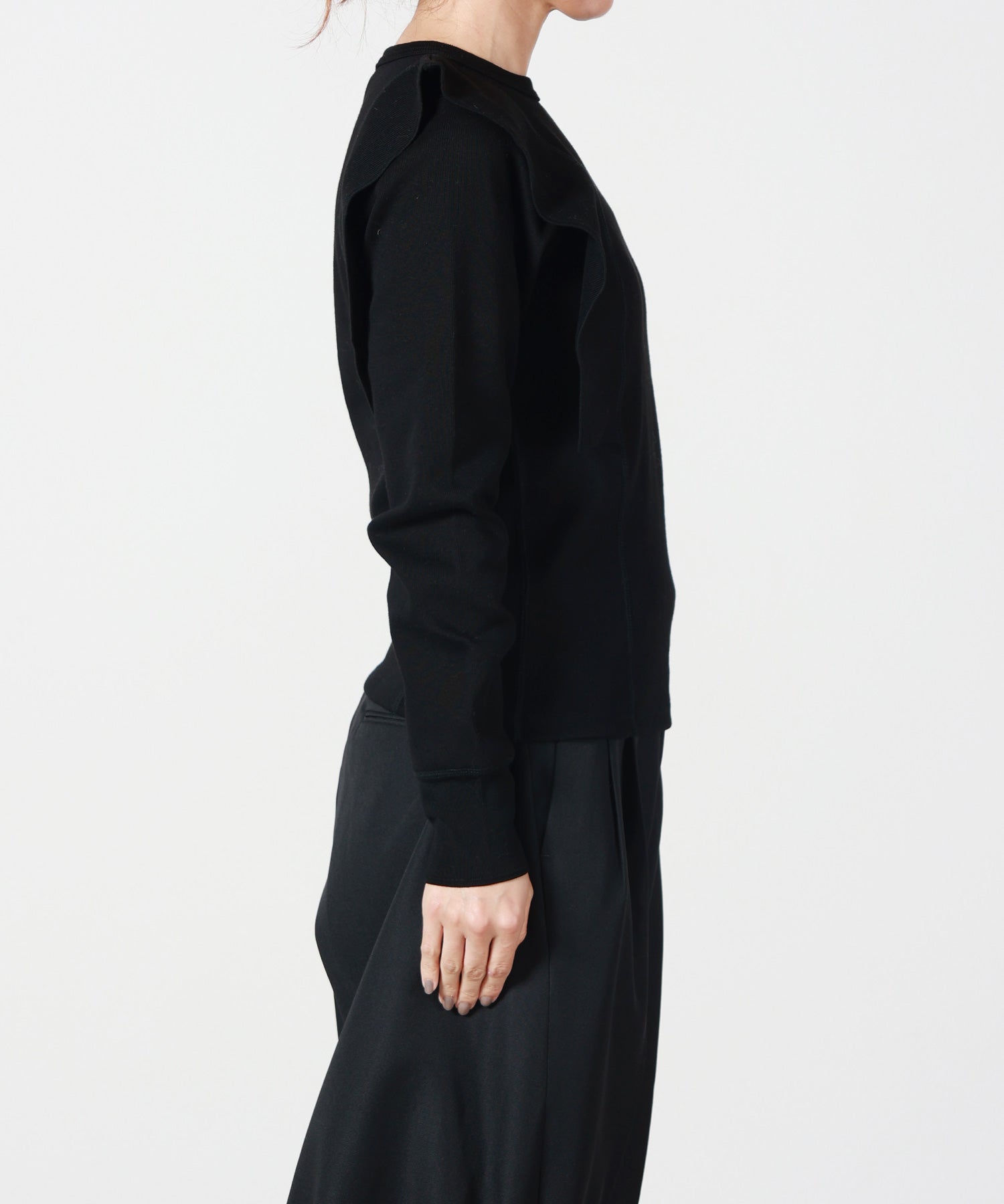 HYKE(ハイク)】 POWER SHOULDER SHIRT｜PARIGOT ONLINE（パリゴ