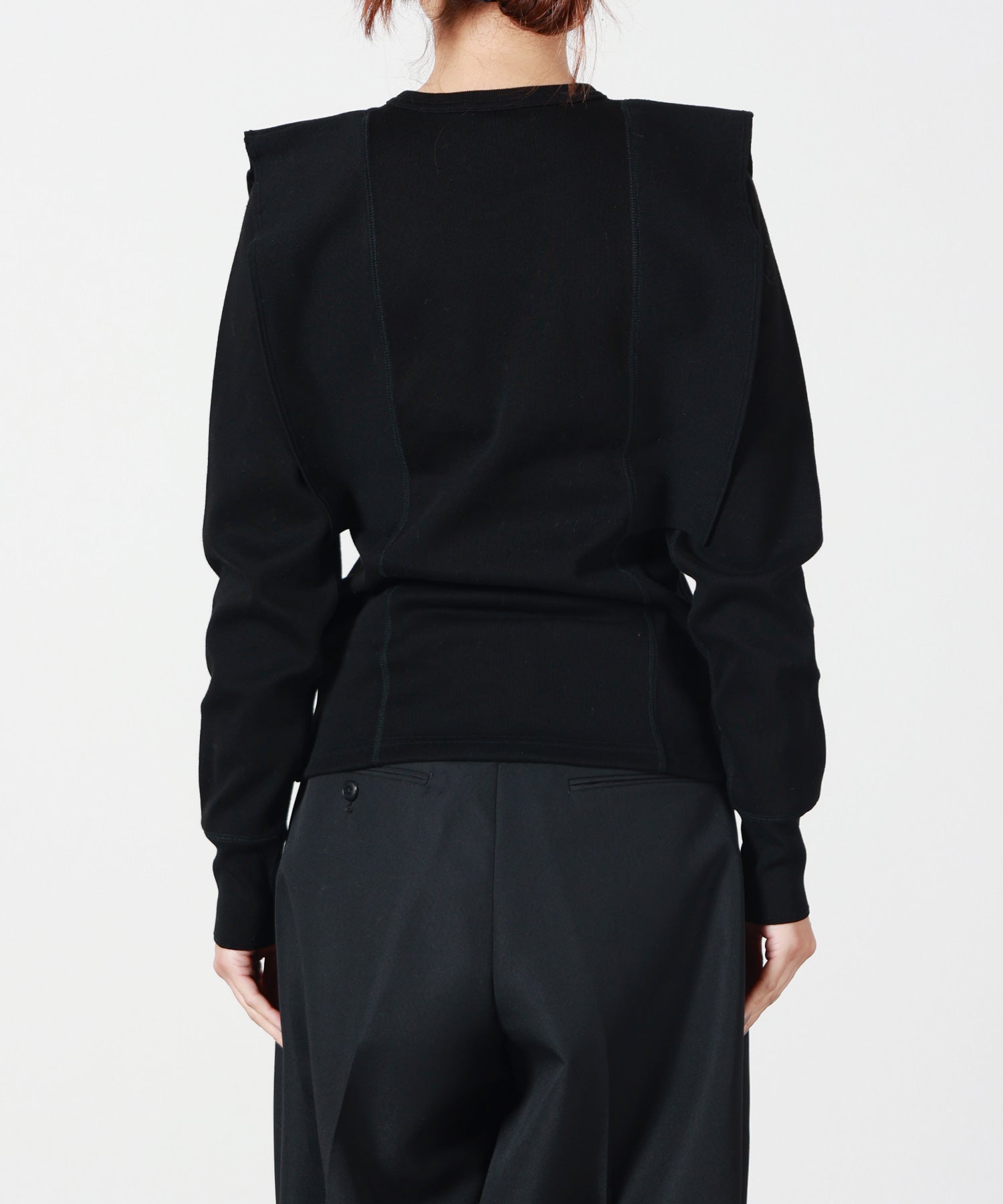 HYKE(ハイク)】 POWER SHOULDER SHIRT｜PARIGOT ONLINE（パリゴ