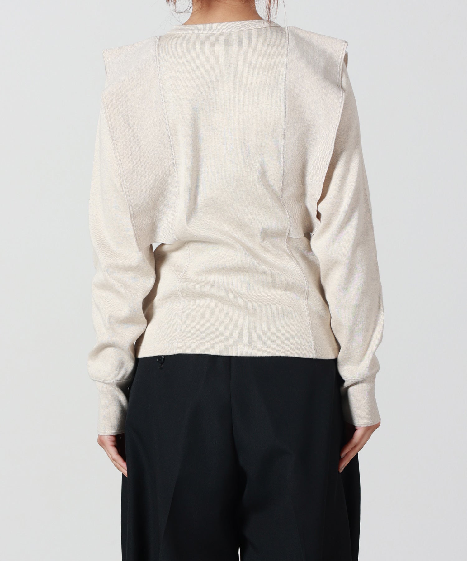 HYKE(ハイク)】 POWER SHOULDER SHIRT｜PARIGOT ONLINE（パリゴ
