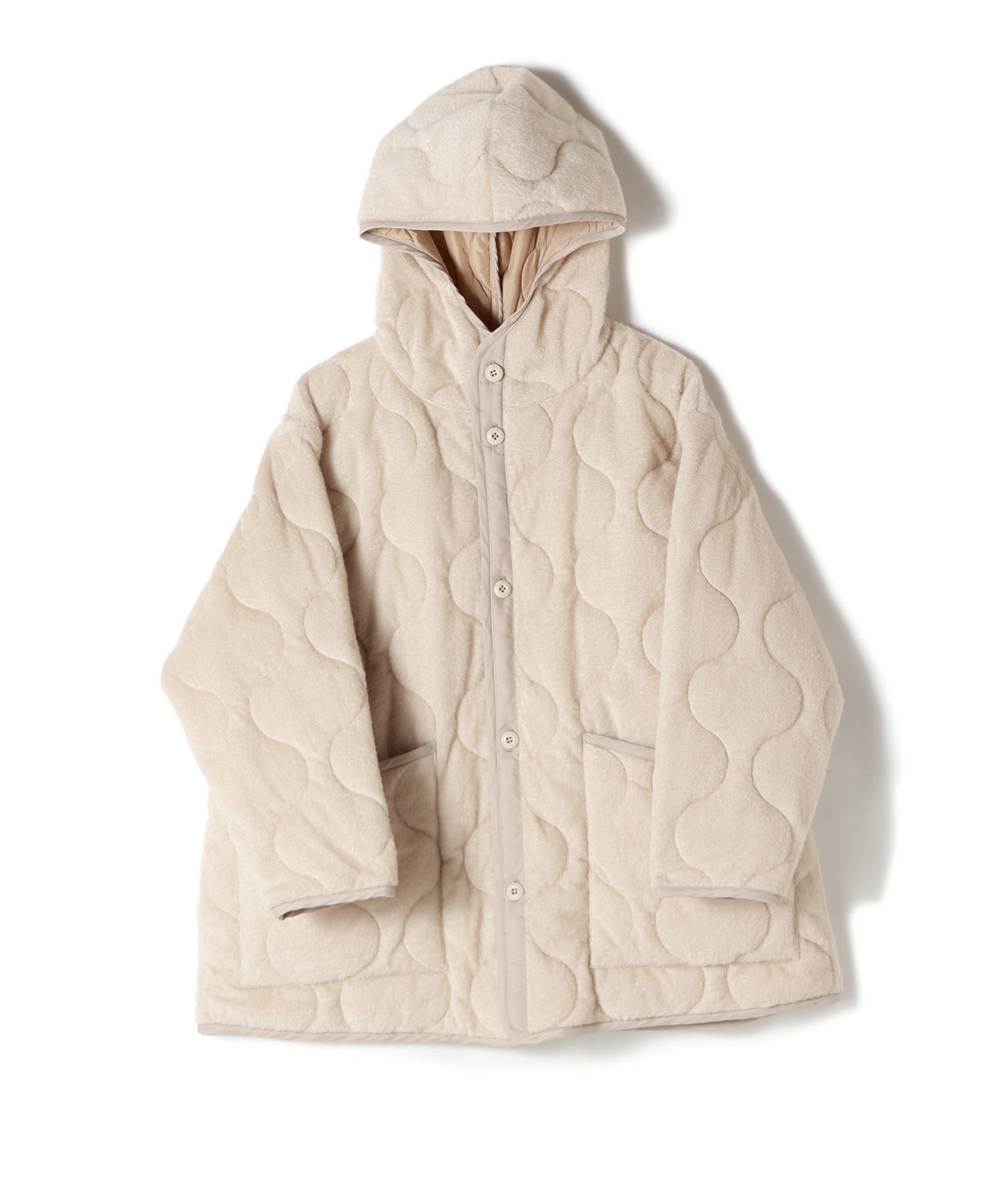 HYKE(ハイク)】 FLEECE QUILTED HOODED JACKET｜PARIGOT ONLINE