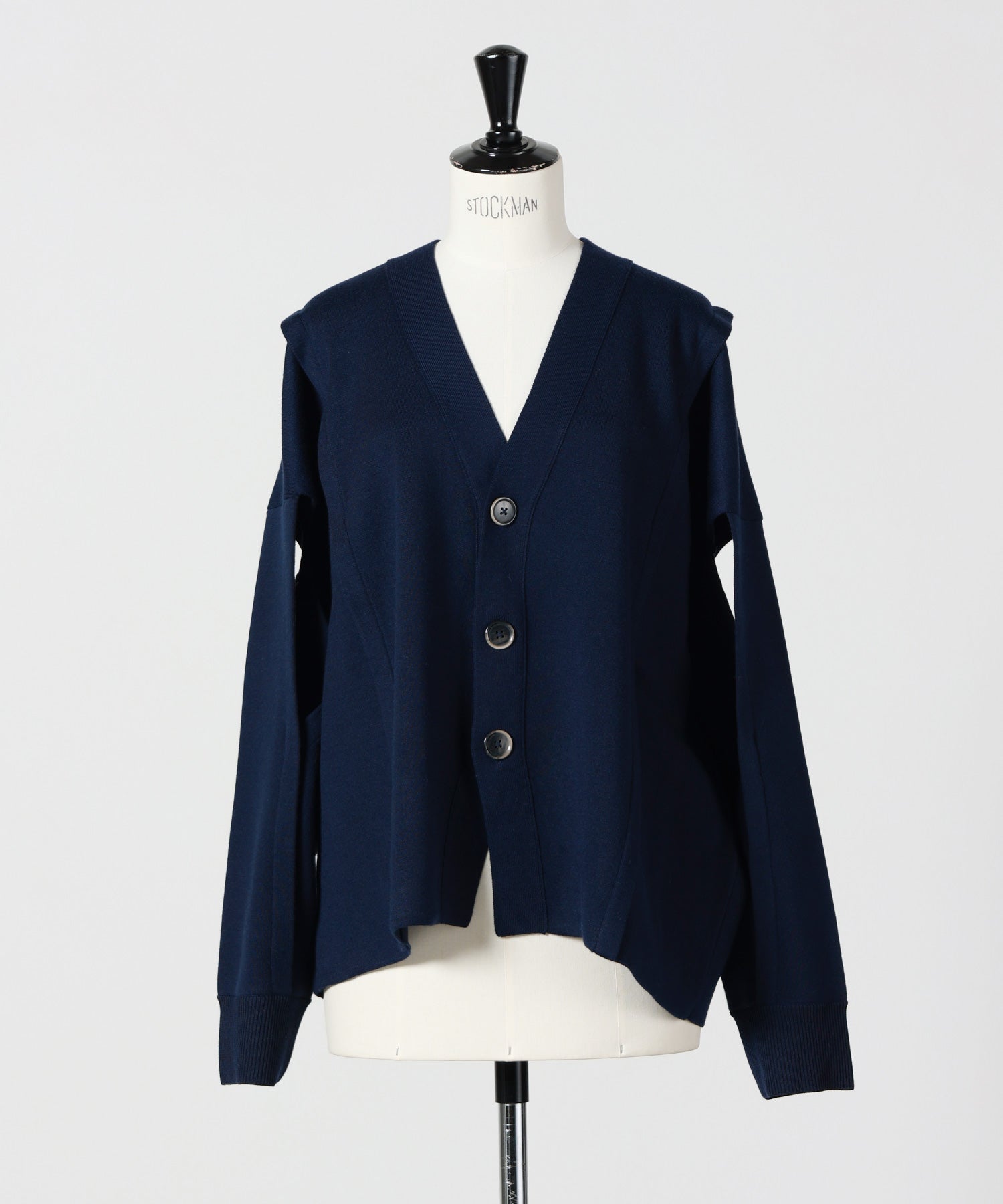 nagonstans slit cardigan ブラック M nagonstans(ナゴスタンス)】 slit cardigan｜PARIGOT ONLINE（パリゴ