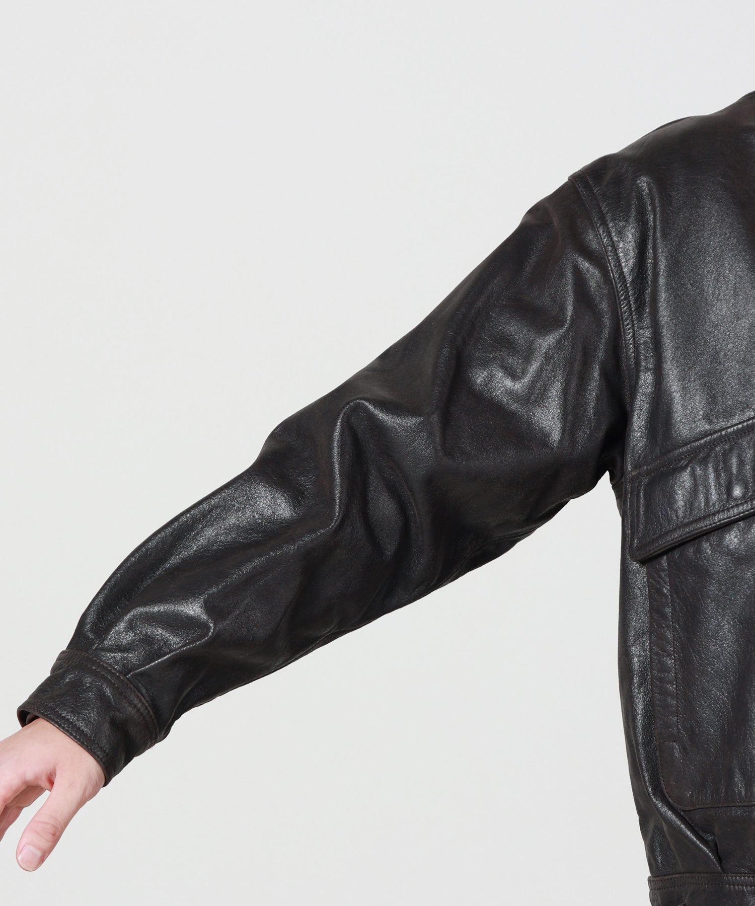 YOKE(ヨーク)】 Leather Flight Jacket｜PARIGOT ONLINE（パリゴ