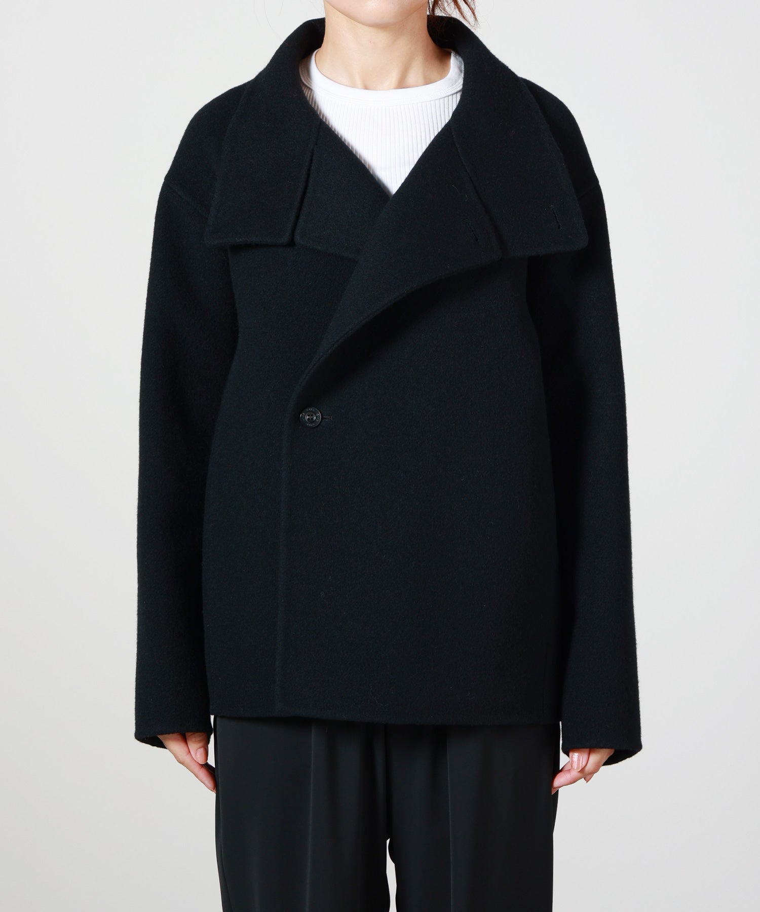 HYKE(ハイク)】 DOUBLE FACED DOUBLE BREASTED JACKET｜PARIGOT ONLINE