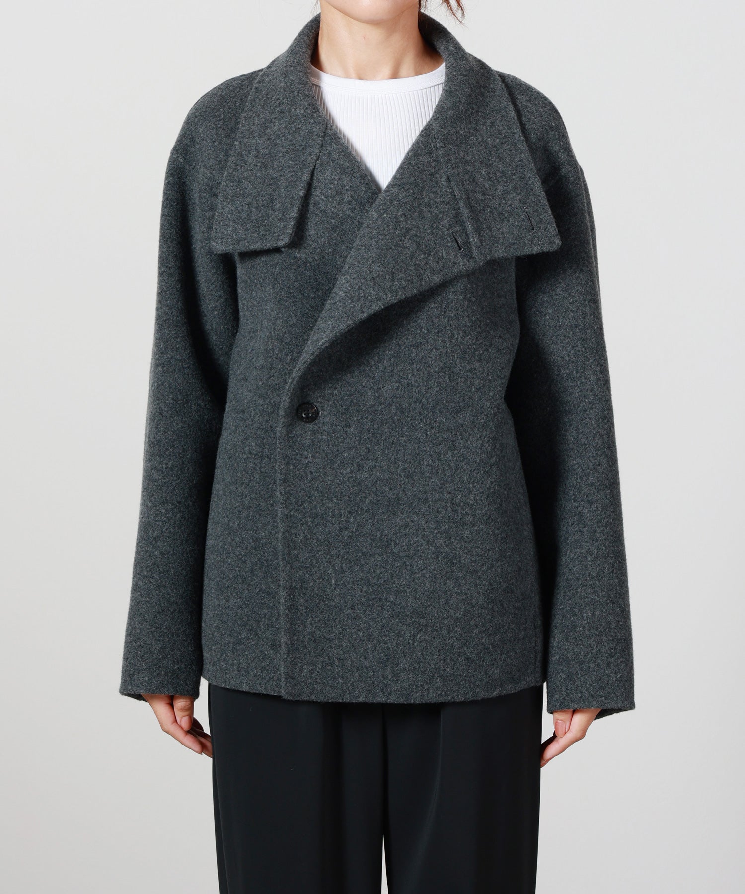 HYKE(ハイク)】 DOUBLE FACED DOUBLE BREASTED JACKET｜PARIGOT ONLINE