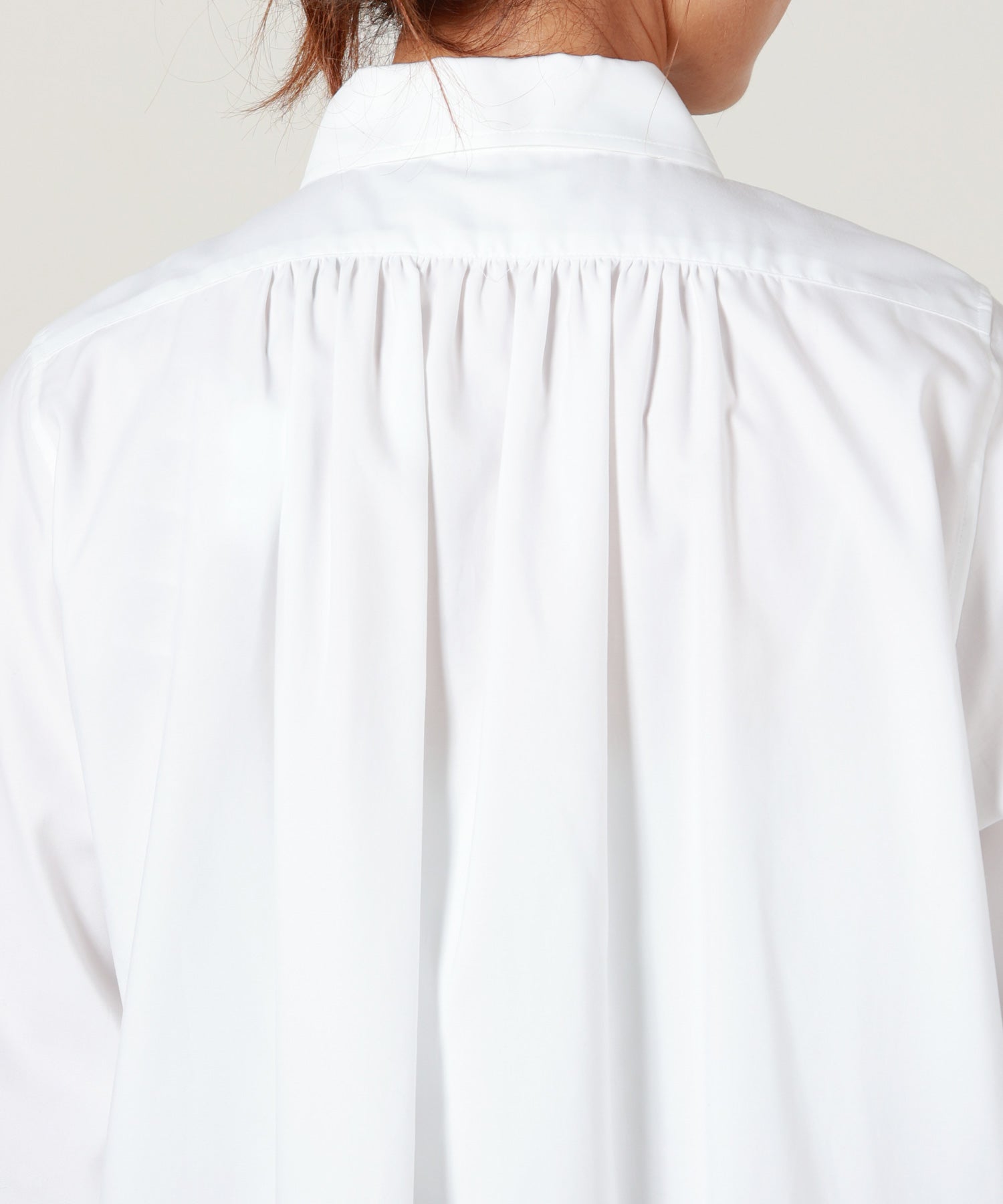 HYKE(ハイク)】 BROAD LONG SHIRT｜PARIGOT ONLINE（パリゴオンライン）