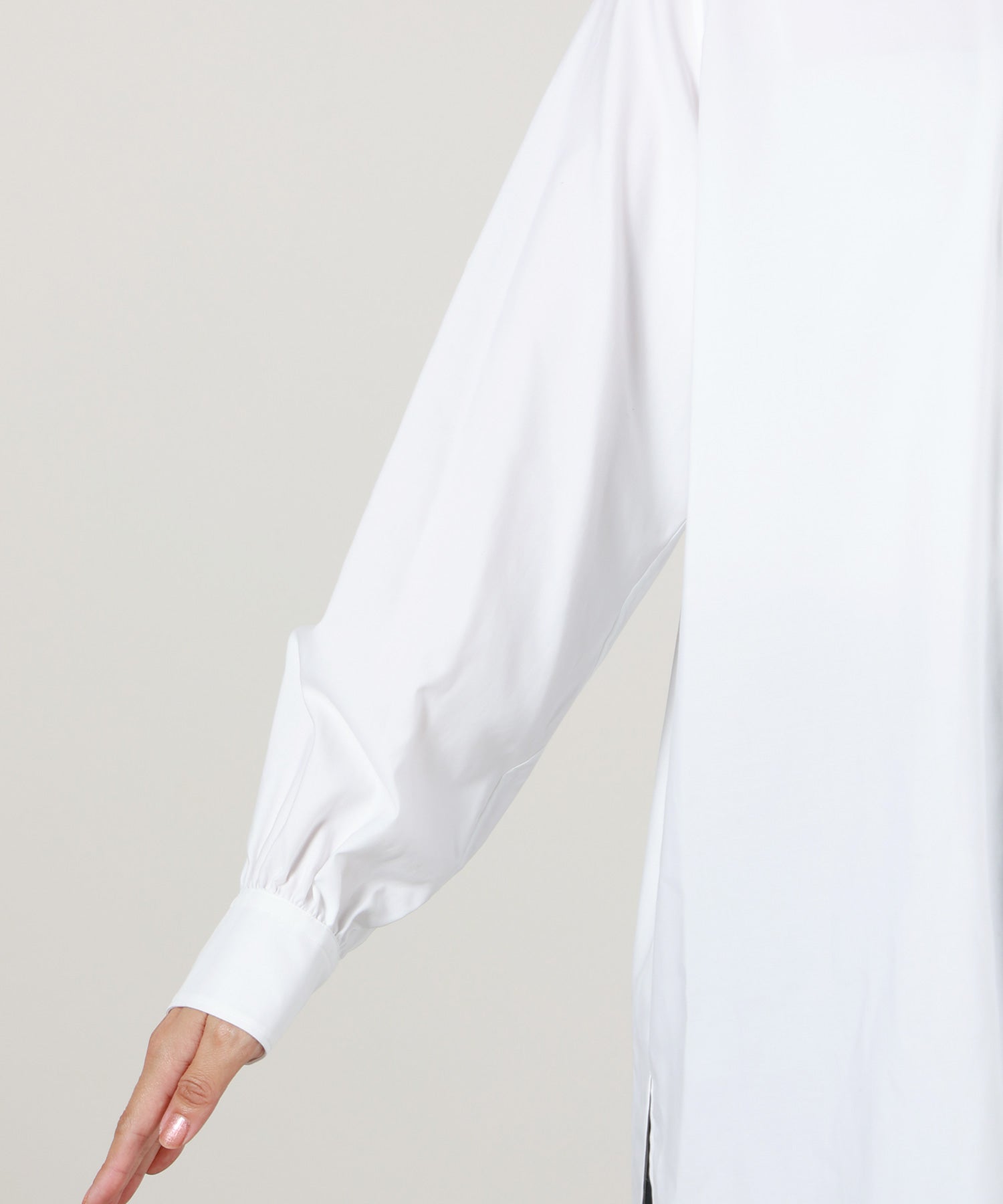 HYKE(ハイク)】 BROAD LONG SHIRT｜PARIGOT ONLINE（パリゴオンライン）