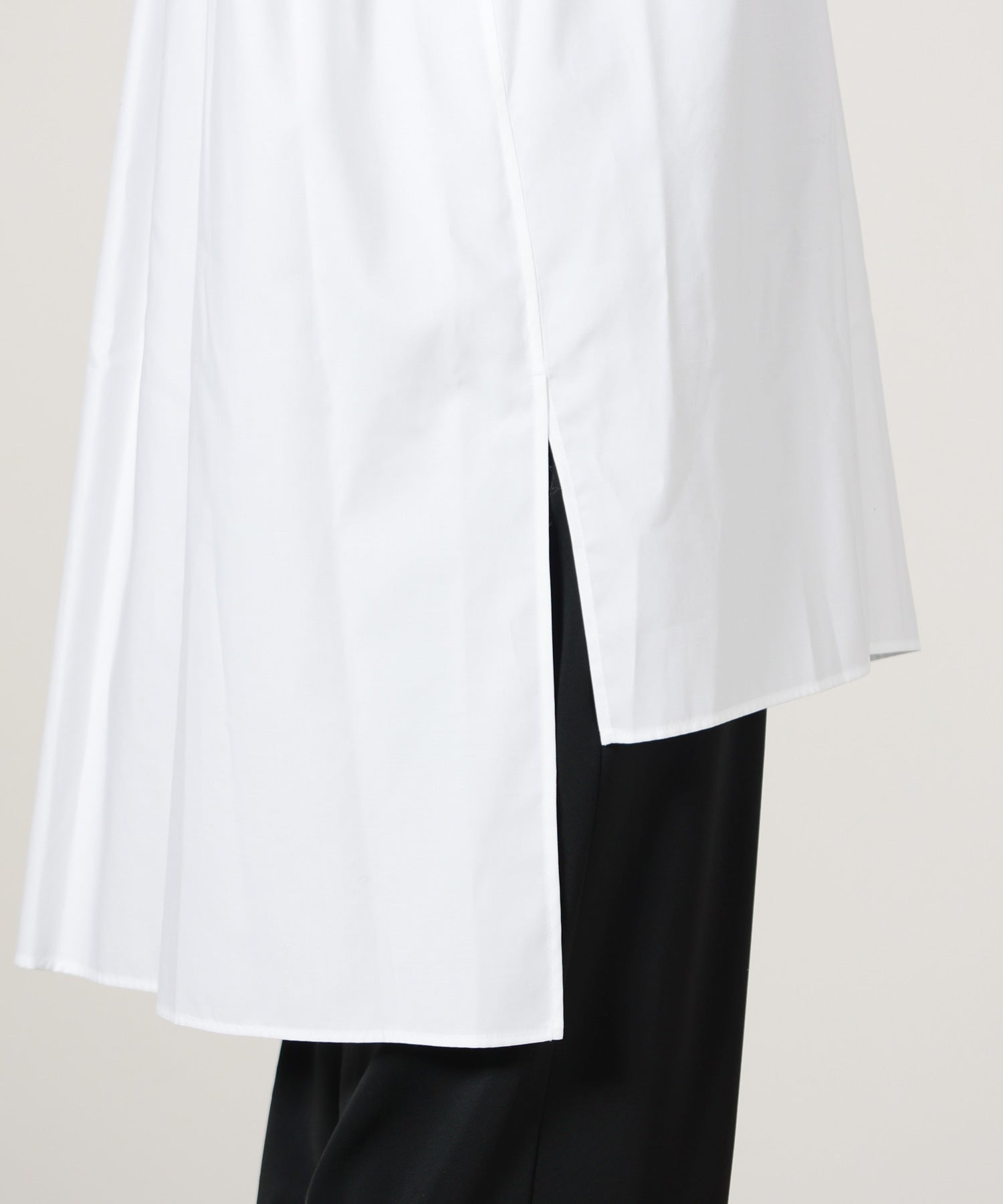 HYKE(ハイク)】 BROAD LONG SHIRT｜PARIGOT ONLINE（パリゴオンライン）
