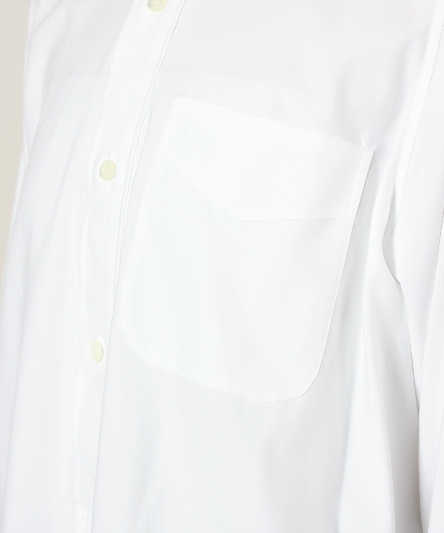 HYKE ハイク バックボタン 長袖シャツ 日本製 サイズ1 ホワイト HYKE(ハイク)】 BROAD LONG SHIRT｜PARIGOT ONLINE（パリゴオンライン）
