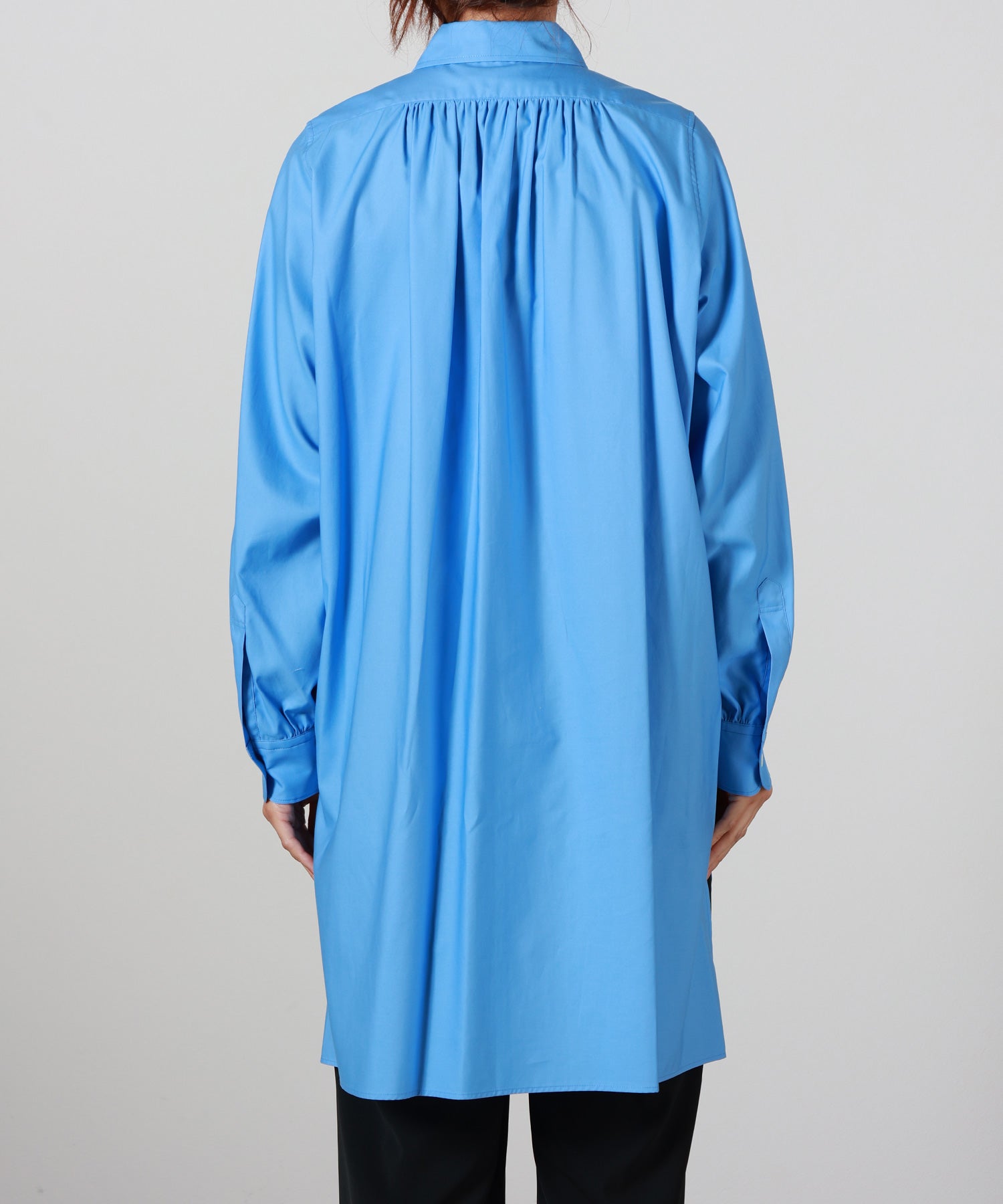 HYKE(ハイク)】 BROAD LONG SHIRT｜PARIGOT ONLINE（パリゴオンライン）
