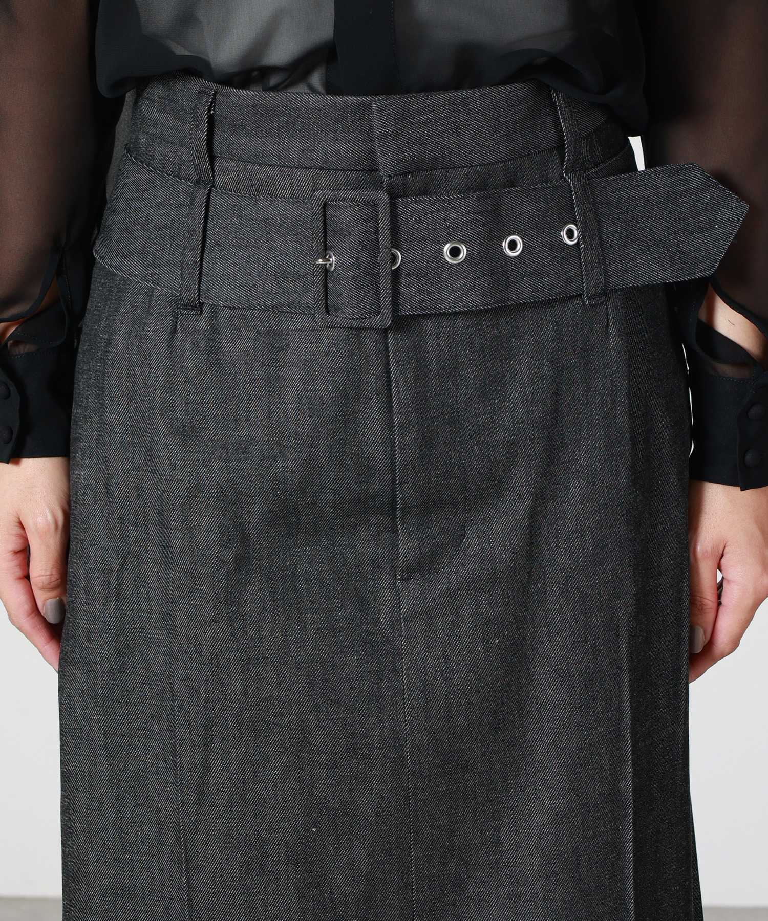 AKIKOAOKI(アキコアオキ)】 Sis skirt-denim｜PARIGOT ONLINE（パリゴ