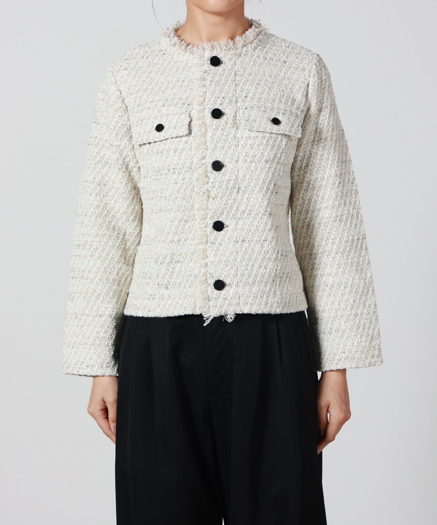 COOHEM(コーヘン)】 VELVET TWEED JACKET｜PARIGOT ONLINE（パリゴ