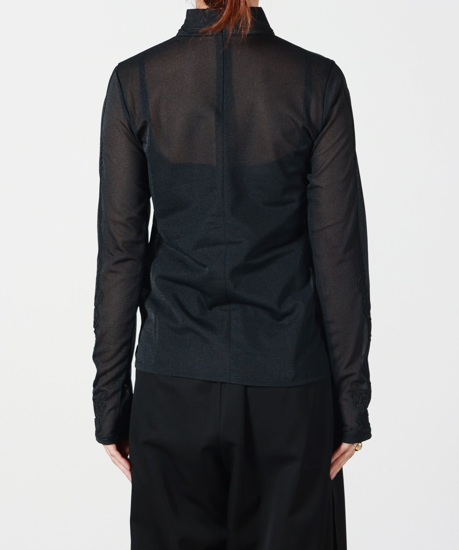 MURRAL(ミューラル)】 Scenery embroidery sheer top｜PARIGOT ONLINE