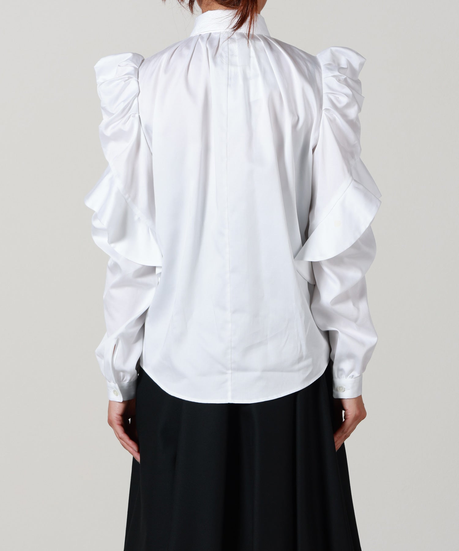 noir kei ninomiya(ノワール ケイニノミヤ)】 綿ブロードデザイン