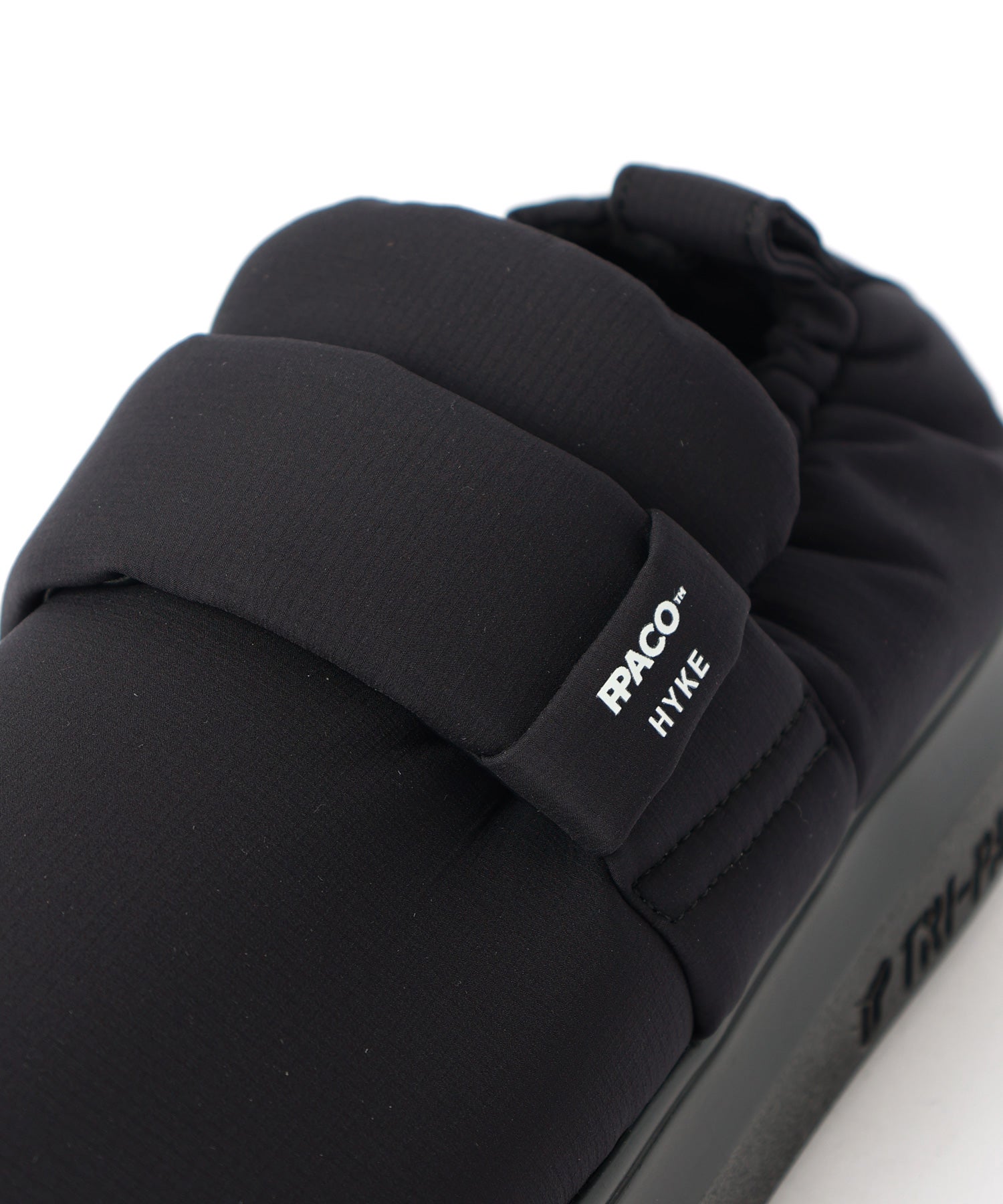 HYKE(ハイク)】 ≪Genderless≫×PPACO SOFT-PAD BELT SHOES(FAT SOLE