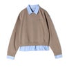 BEIGE/BLUE