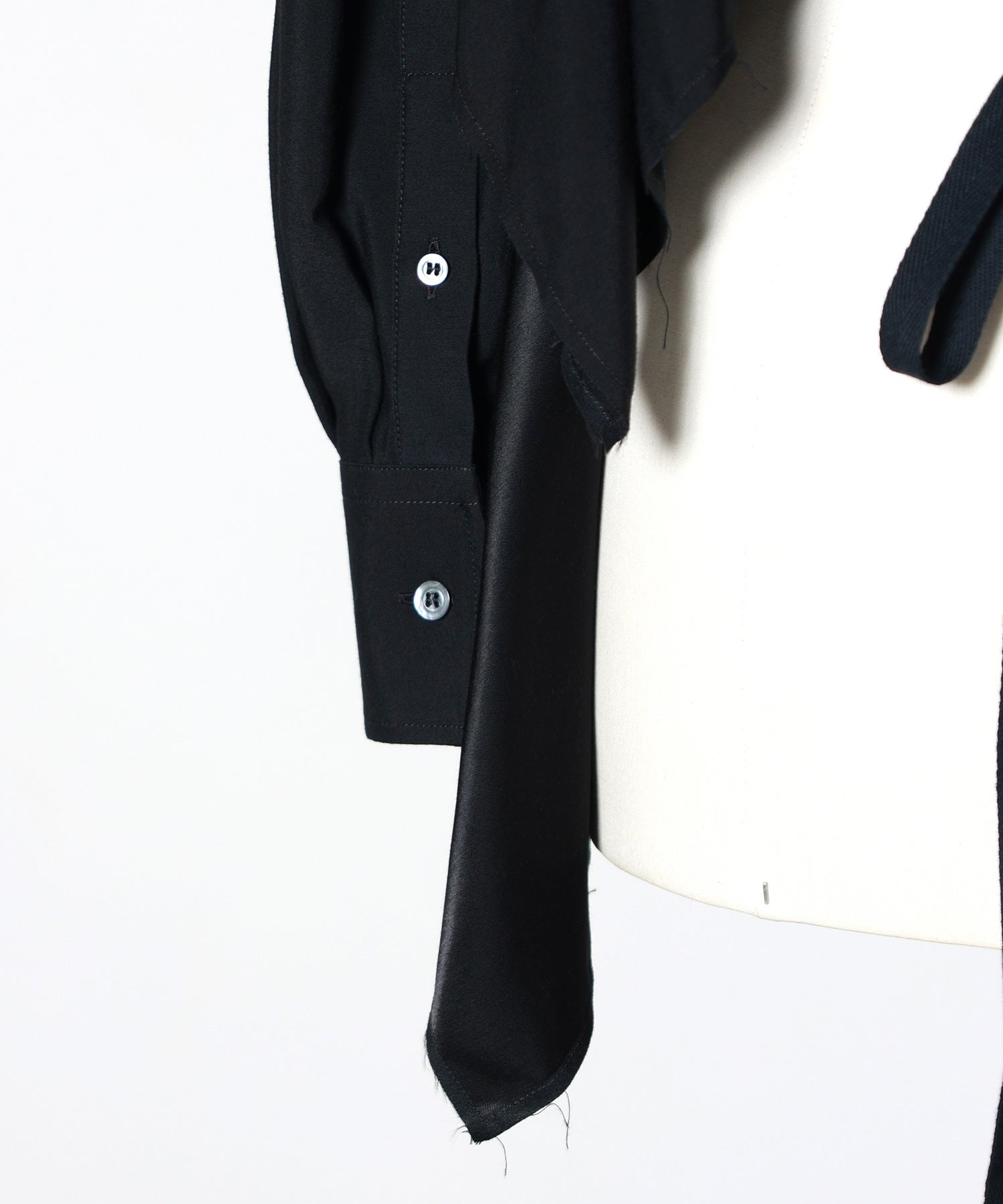 Maison Margiela(メゾンマルジェラ)】 ASYMMETRIC LAYERED SHIRT