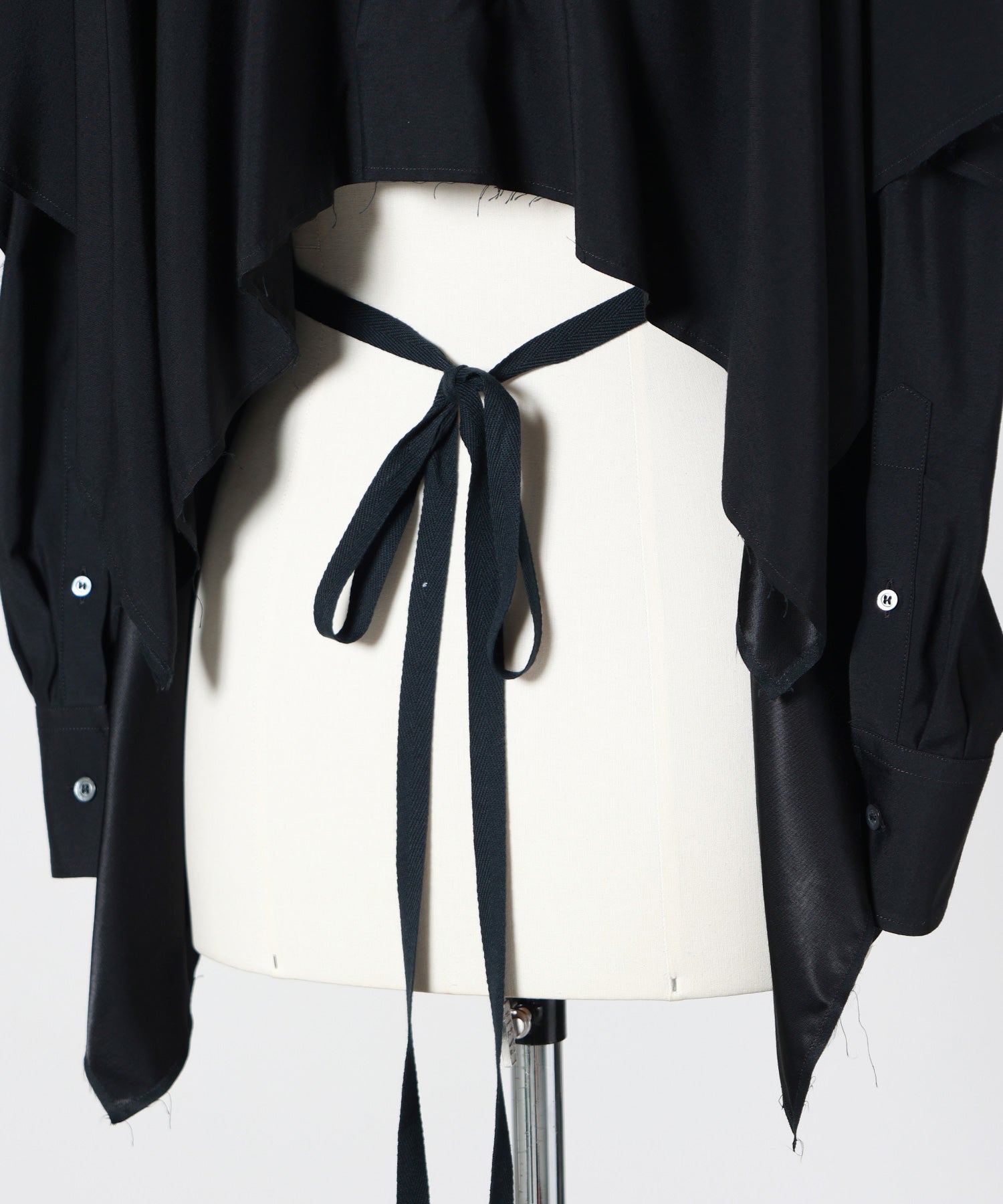 Maison Margiela(メゾンマルジェラ)】 ASYMMETRIC LAYERED SHIRT