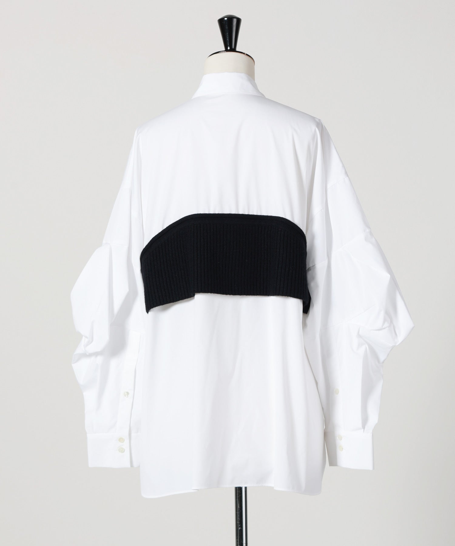 ENFOLD(エンフォルド)】 KNIT-DOCKING SHIRT｜PARIGOT ONLINE（パリゴ