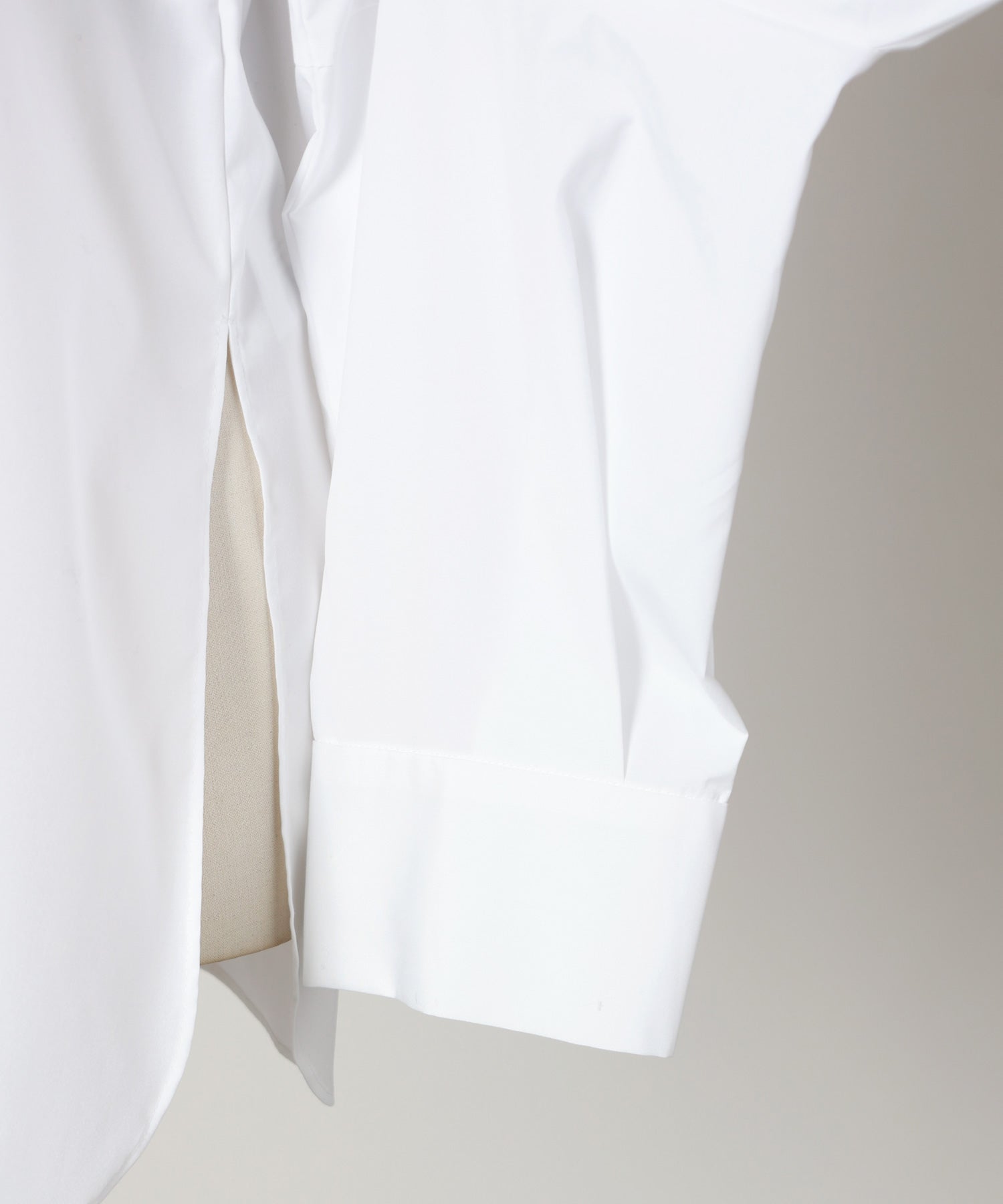 ENFOLD(エンフォルド)】 KNIT-DOCKING SHIRT｜PARIGOT ONLINE（パリゴ