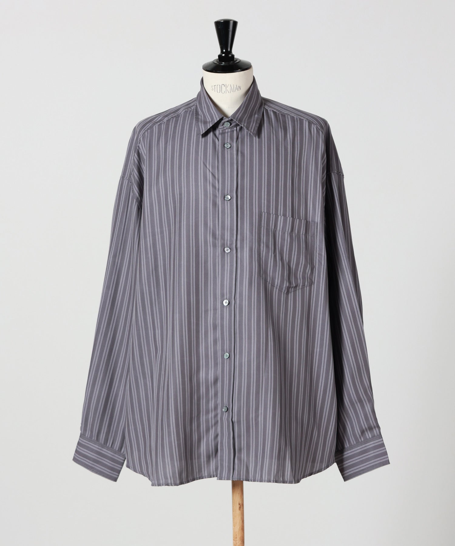 Acne Studios(アクネストゥディオズ)】 ストライプボタンアップシャツ
