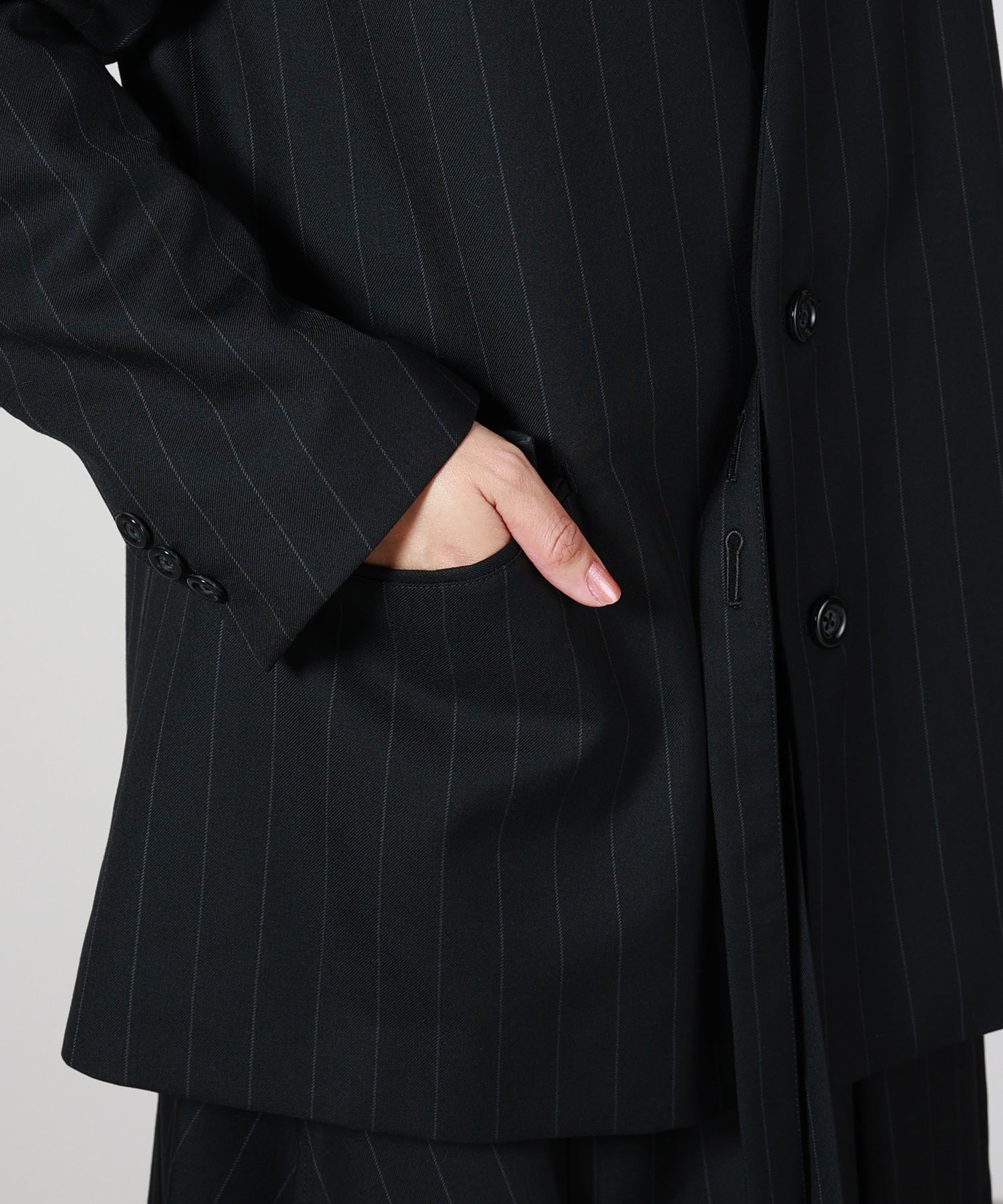 UJOH(ウジョー)】 W belt 2BS JKT｜PARIGOT ONLINE（パリゴオンライン）