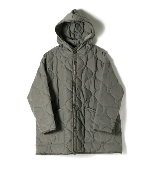 QUILTED HOODED JACKET