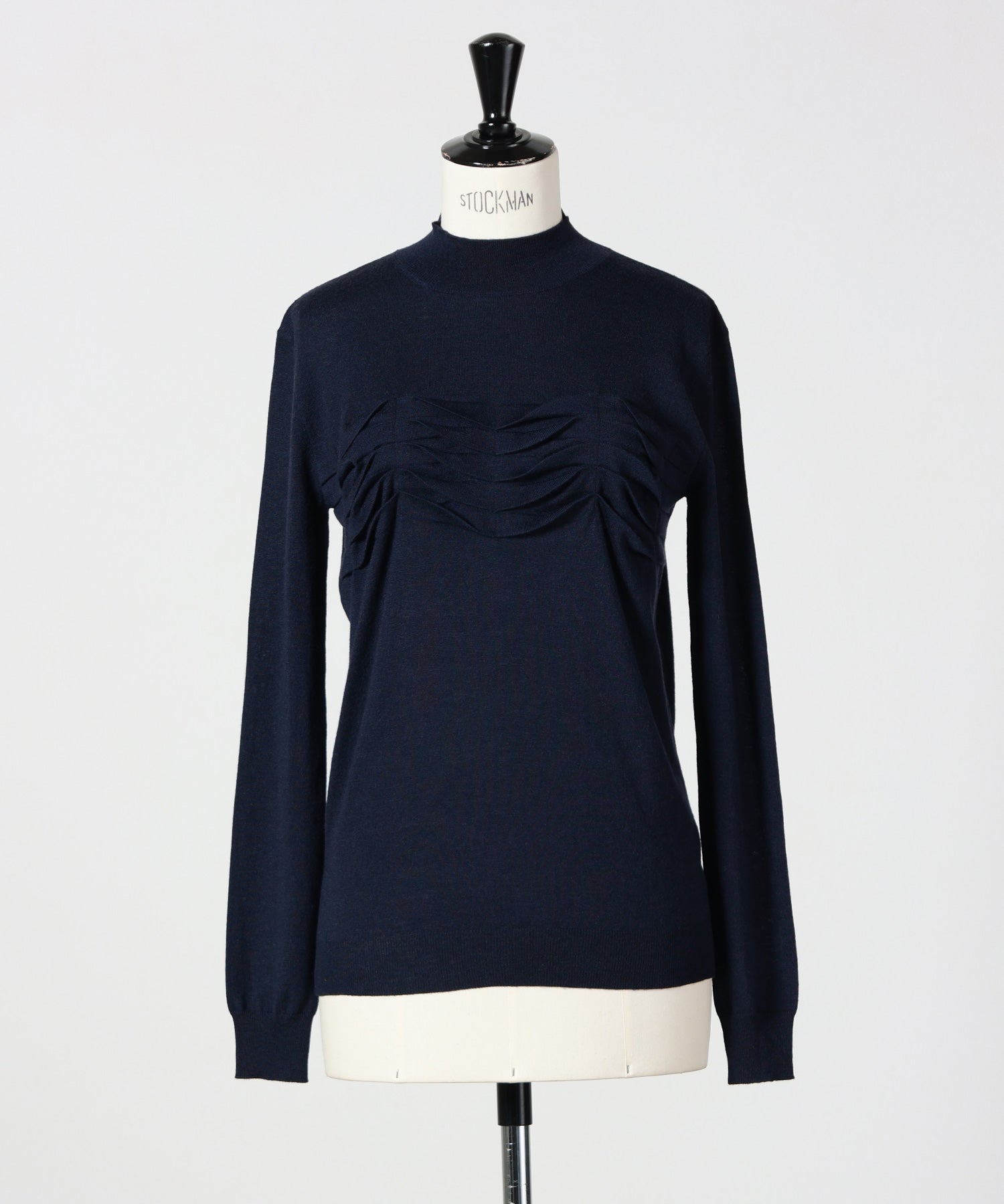JIL SANDER(ジルサンダー)】 モックネックプリーツニット｜PARIGOT