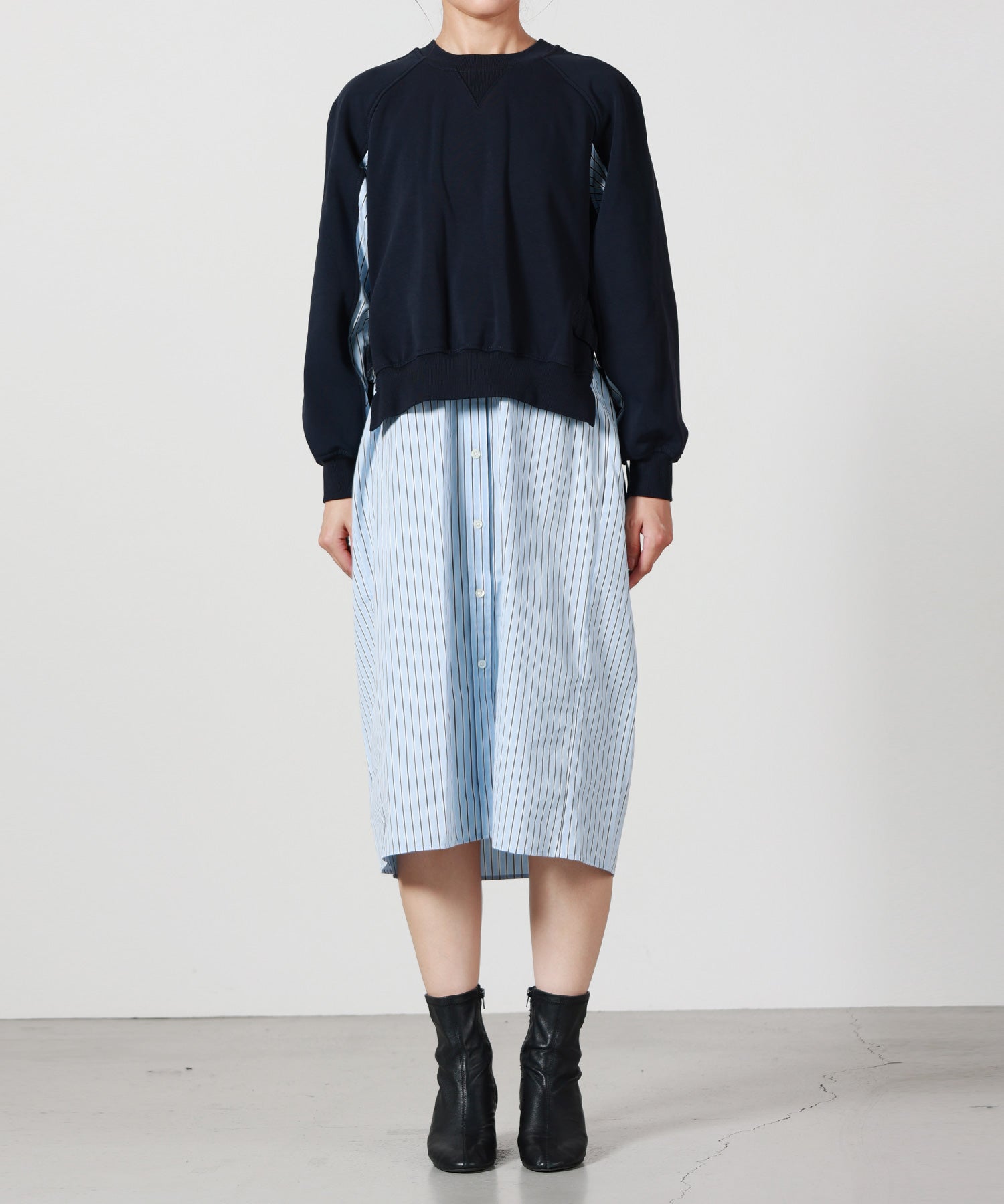 3.1 Phillip Lim(スリーワン フィリップリム)】 French Terry Midi