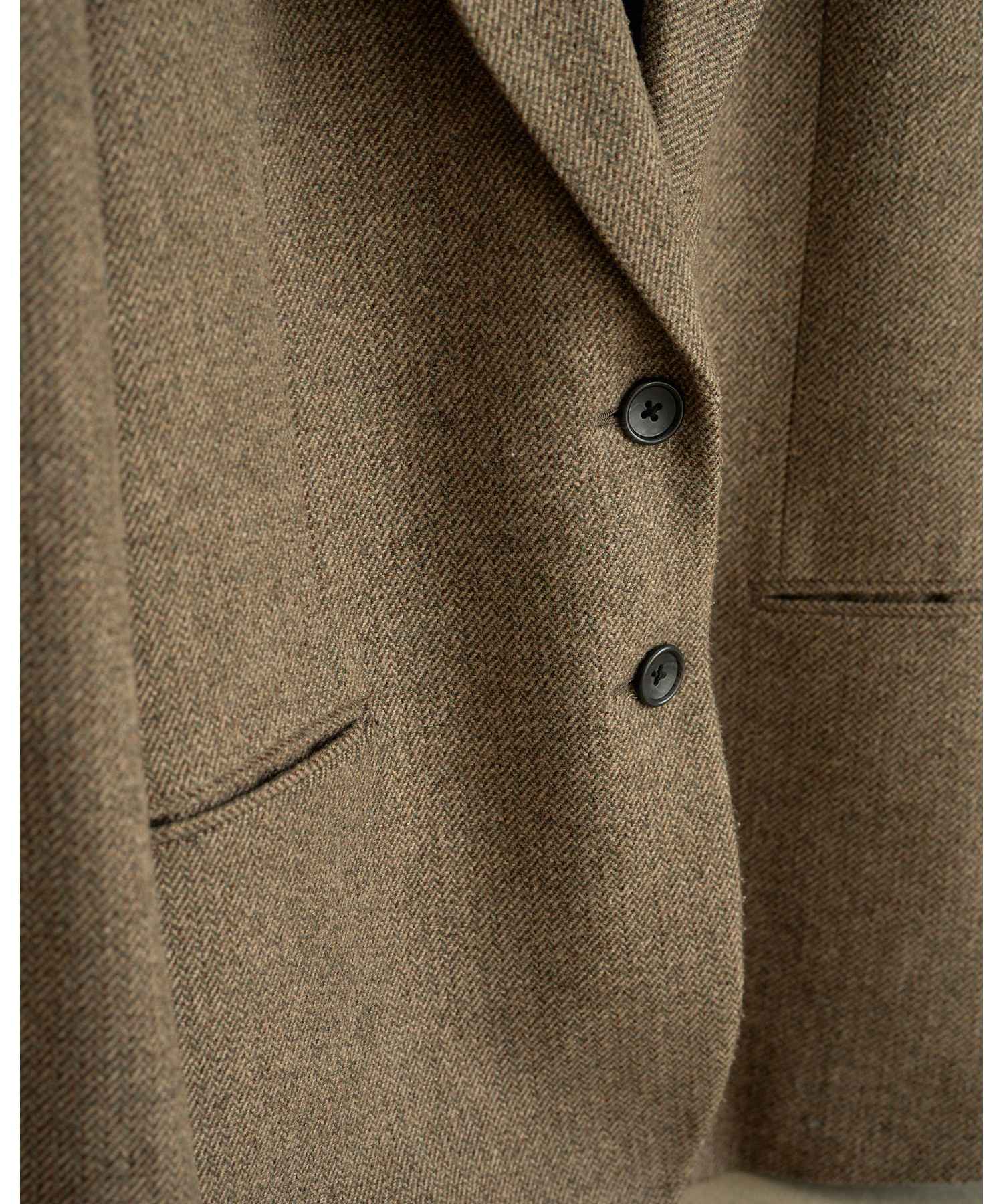 anuke(アンヌーク)】 Herringbone Wool Jacket｜PARIGOT ONLINE