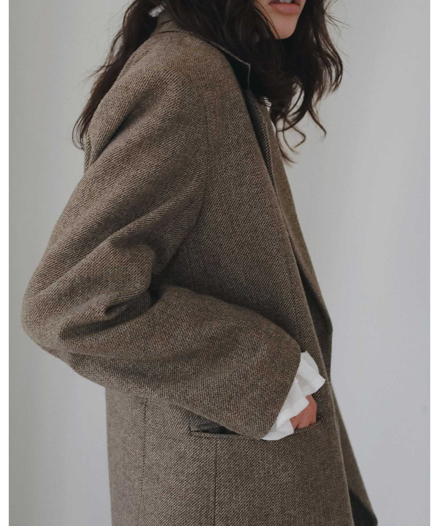 anuke(アンヌーク)】 Herringbone Wool Jacket｜PARIGOT ONLINE