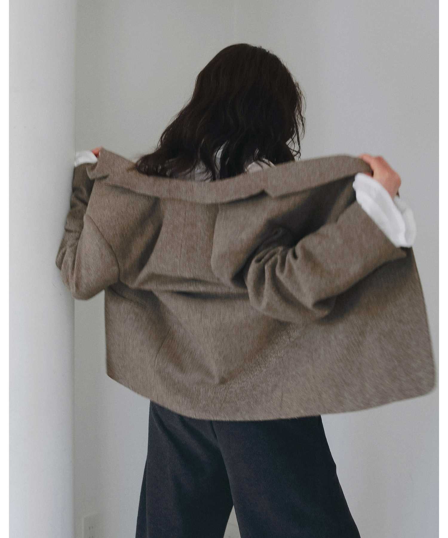 anuke(アンヌーク)】 Herringbone Wool Jacket｜PARIGOT ONLINE