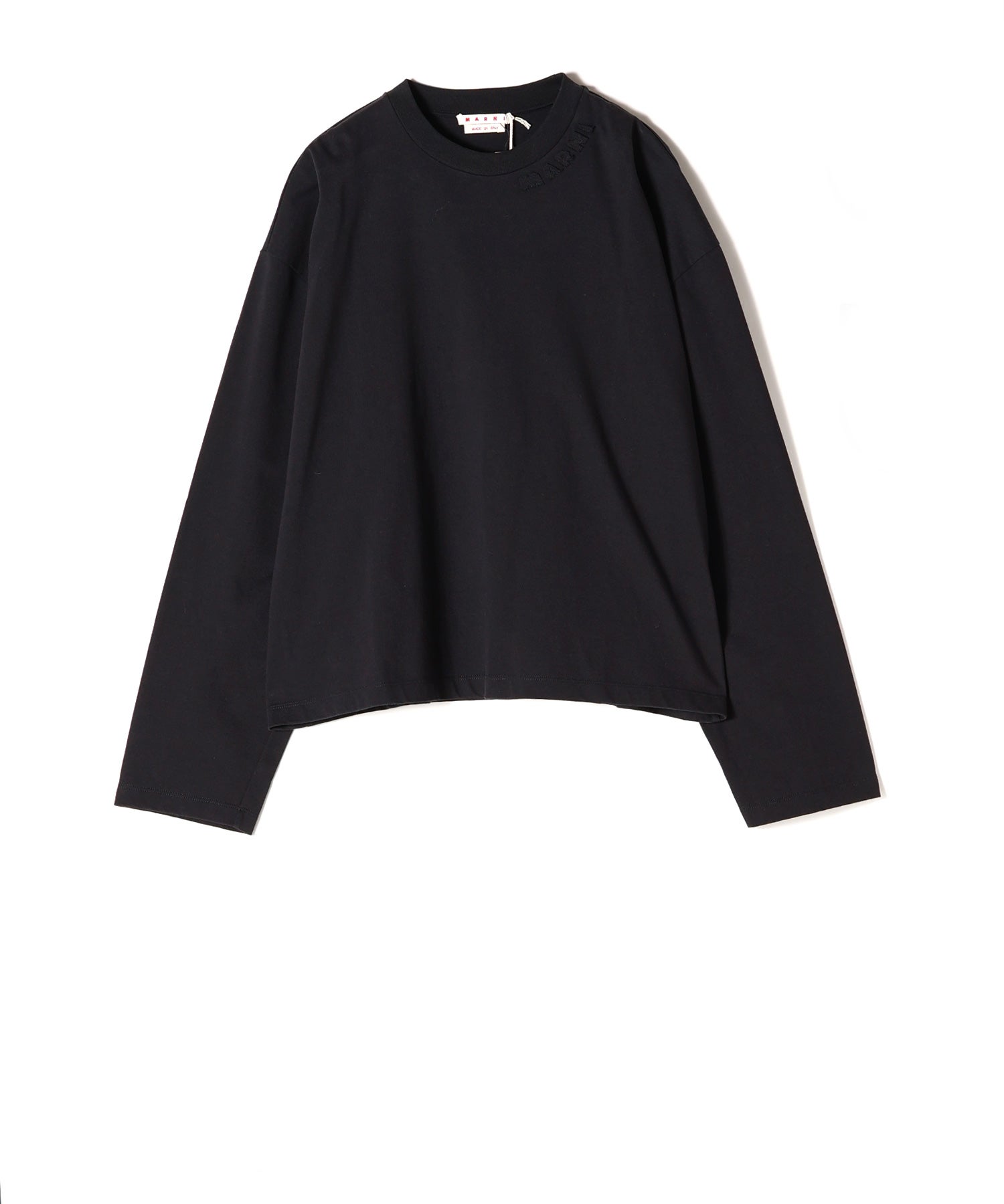 MARNI(マルニ)】 ロゴパッチ ロングスリーブTシャツ｜PARIGOT ONLINE