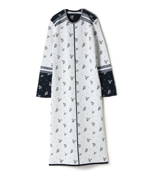 Mame Kurogouchi Floral Jacquard Knit Dress 商品画像