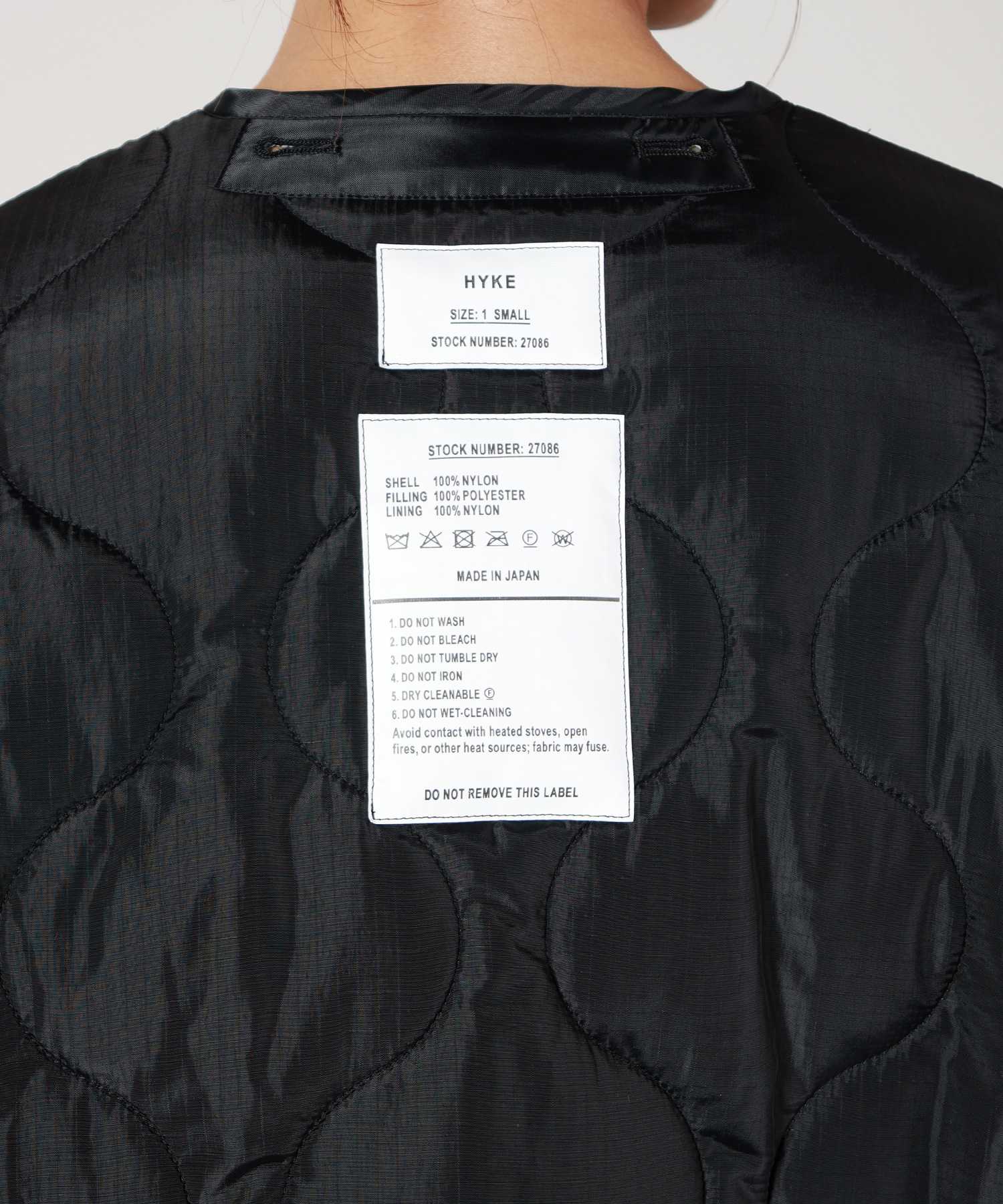 HYKE(ハイク)】 PARIGOT別注 QUILTED LINER JACKET｜PARIGOT ONLINE