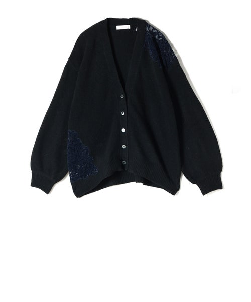 PARIGOT ニット×レースカーディガン