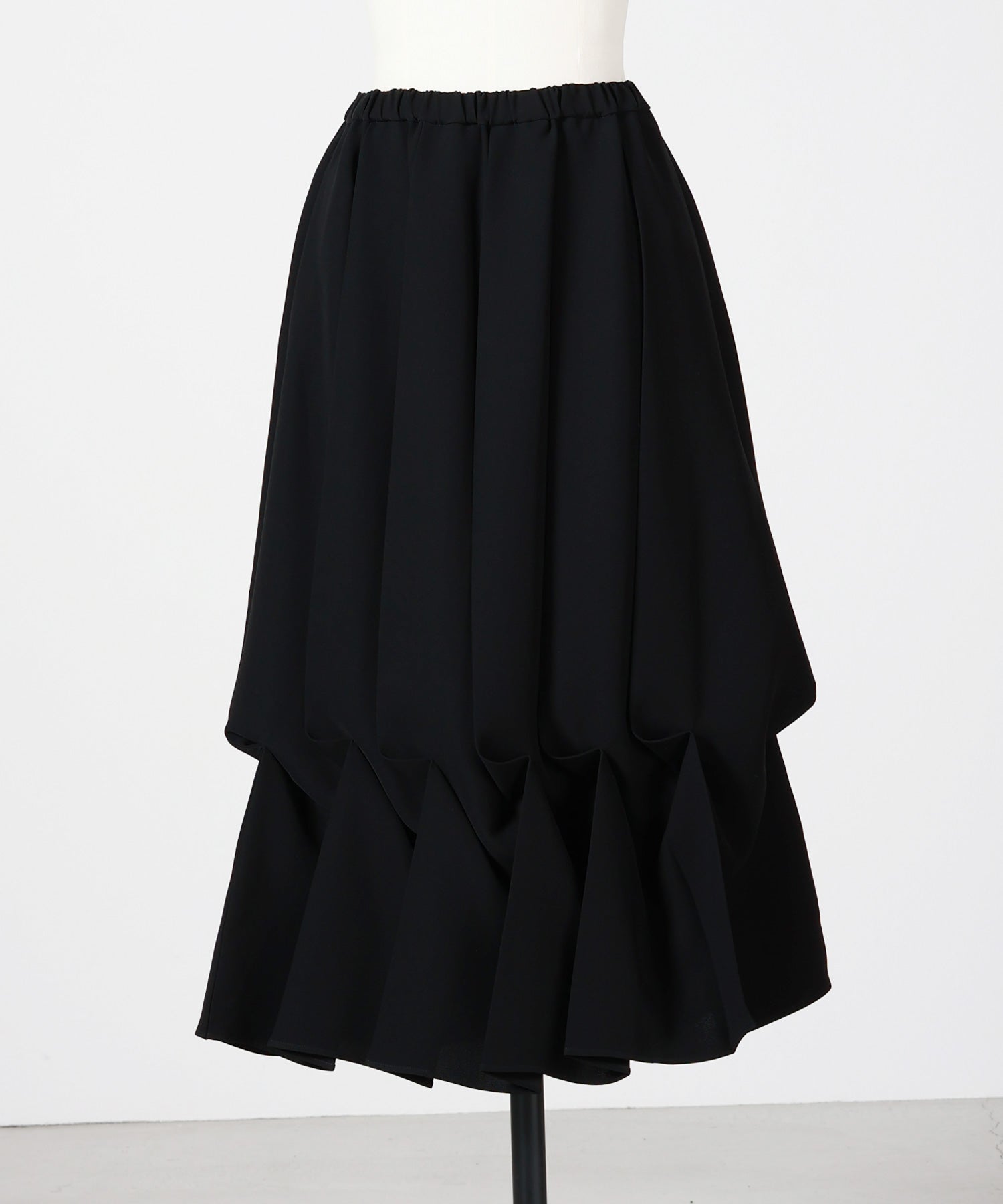 ENFOLD(エンフォルド)】 DRAPE-HEM SKIRT｜PARIGOT ONLINE（パリゴ
