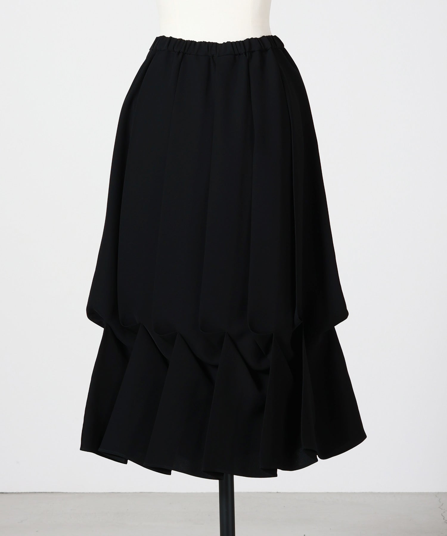 ENFOLD(エンフォルド)】 DRAPE-HEM SKIRT｜PARIGOT ONLINE（パリゴ