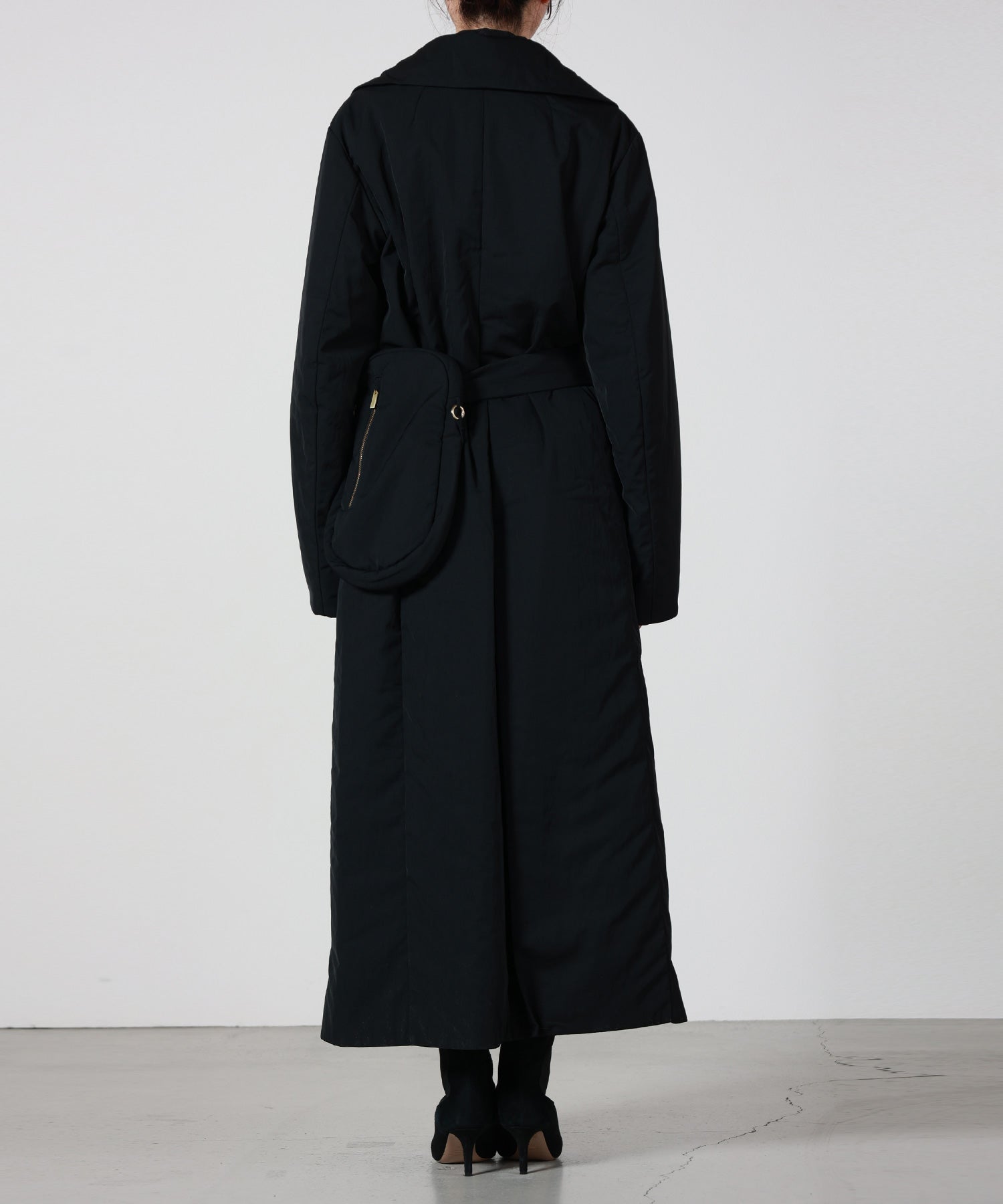 Mame Kurogouchi(マメ クロゴウチ)】 Nylon Twill Chesterfield Coat