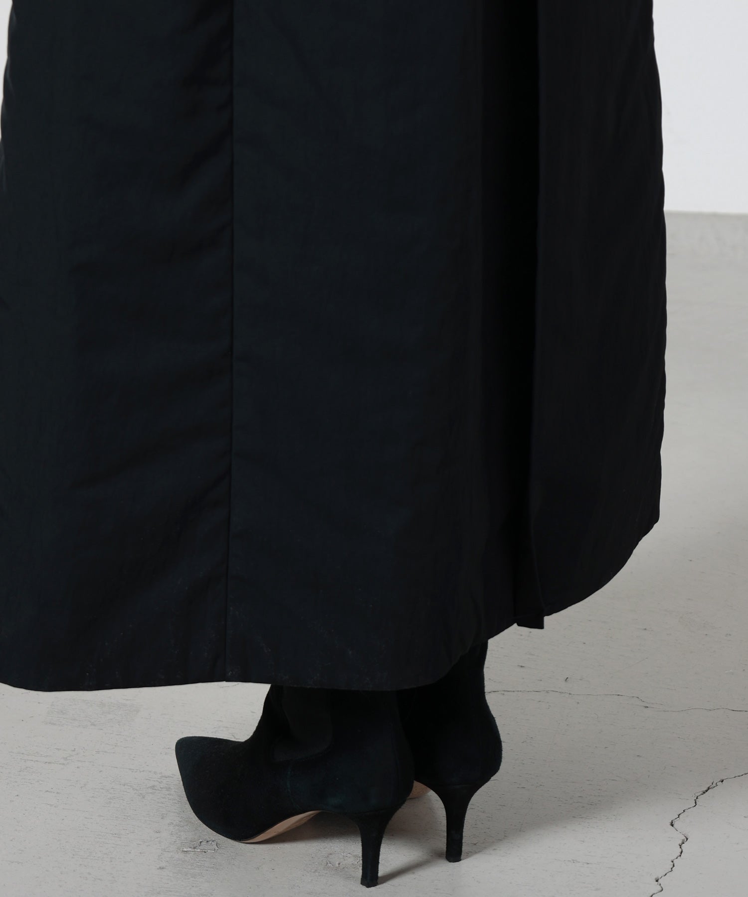 Mame Kurogouchi(マメ クロゴウチ)】 Nylon Twill Chesterfield Coat