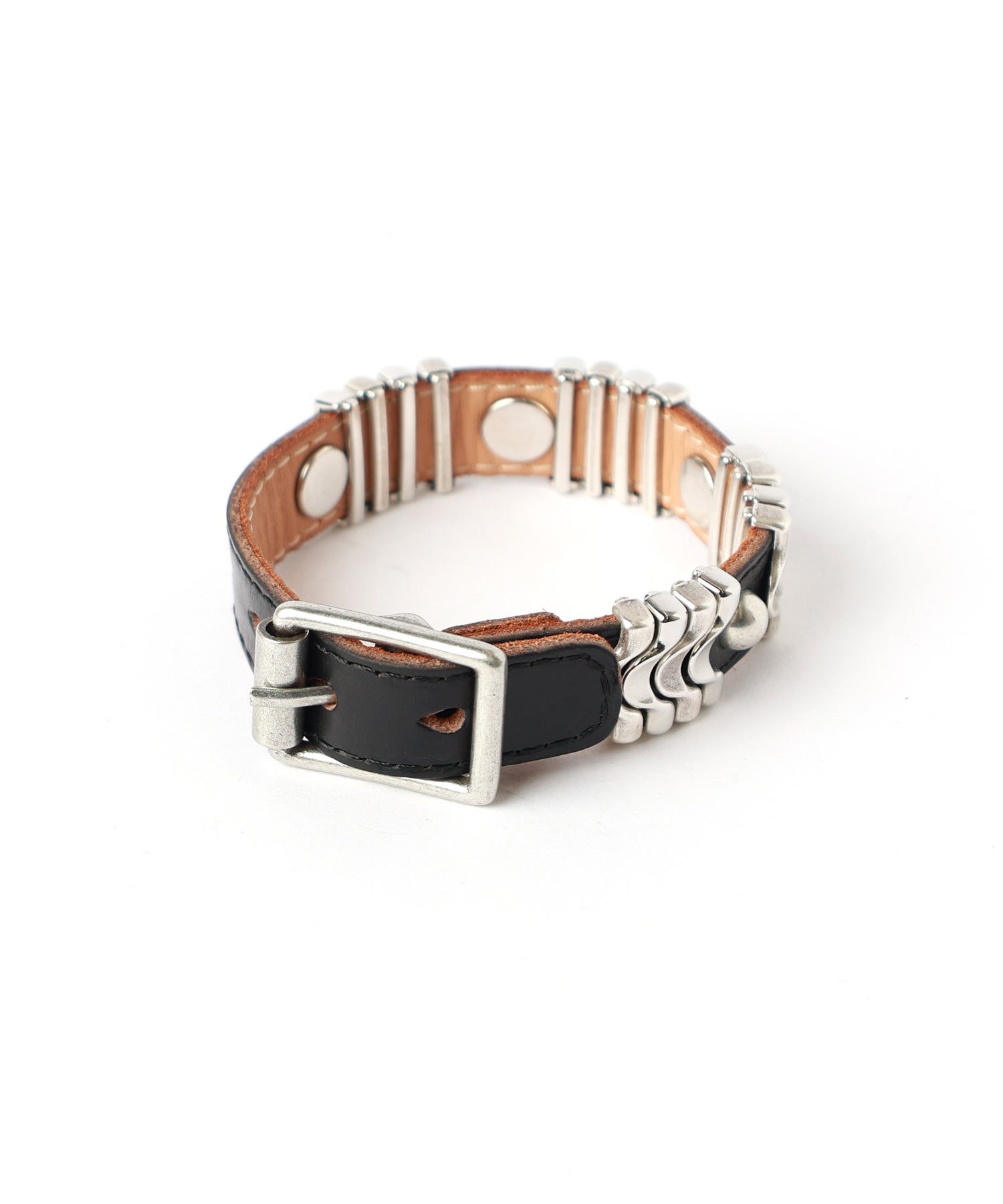 OUR LEGACY(アワーレガシー)】 WAVE BRACELET BLACK CHROMEXCEL