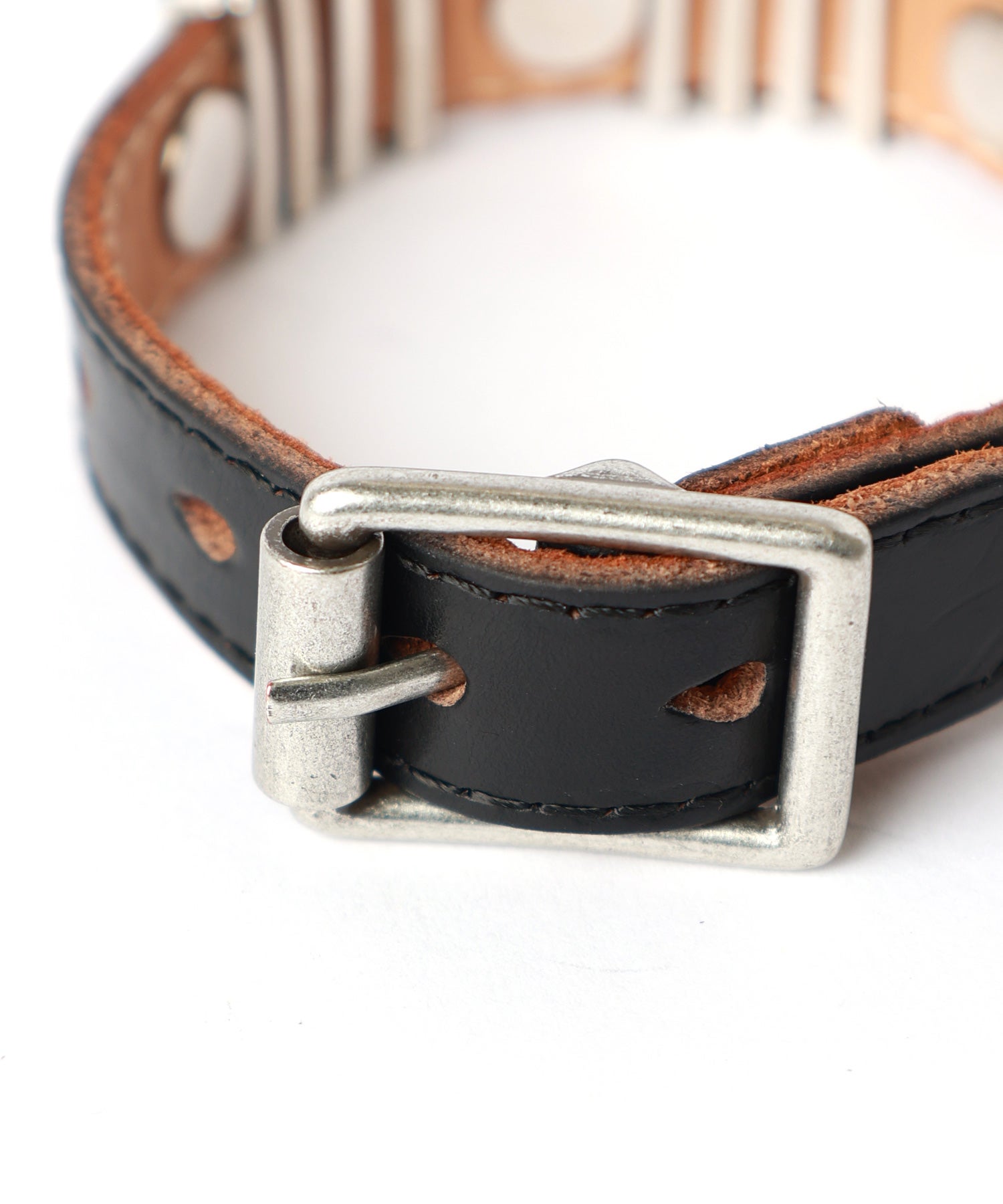 OUR LEGACY(アワーレガシー)】 WAVE BRACELET BLACK CHROMEXCEL