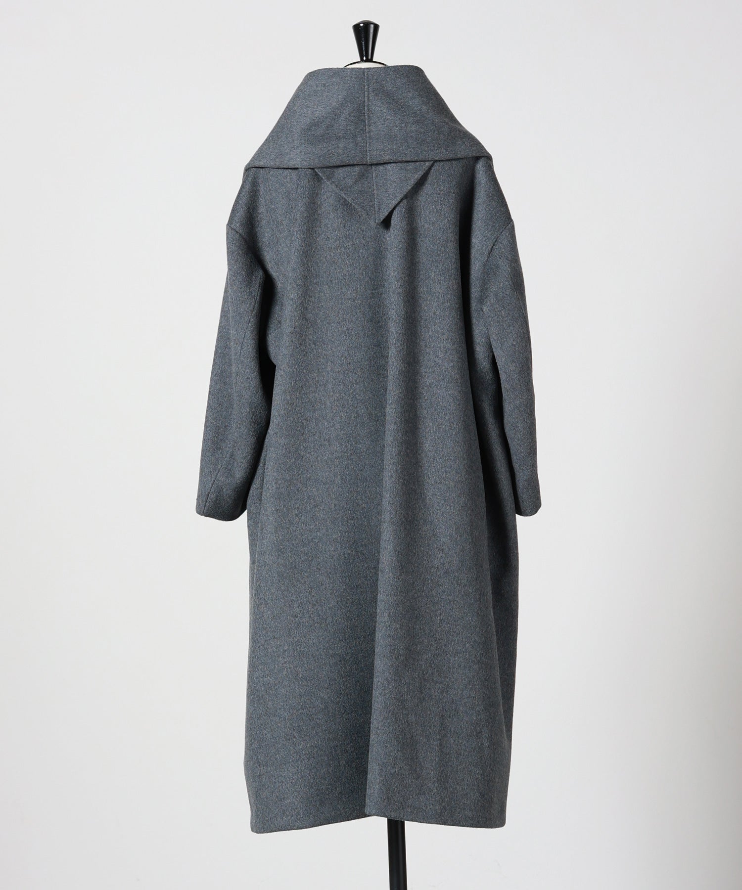 Enfold エンフォルドグレーオーバーサイズロングコート　36 ENFOLD(エンフォルド)】 SCARF COAT｜PARIGOT ONLINE（パリゴオンライン）